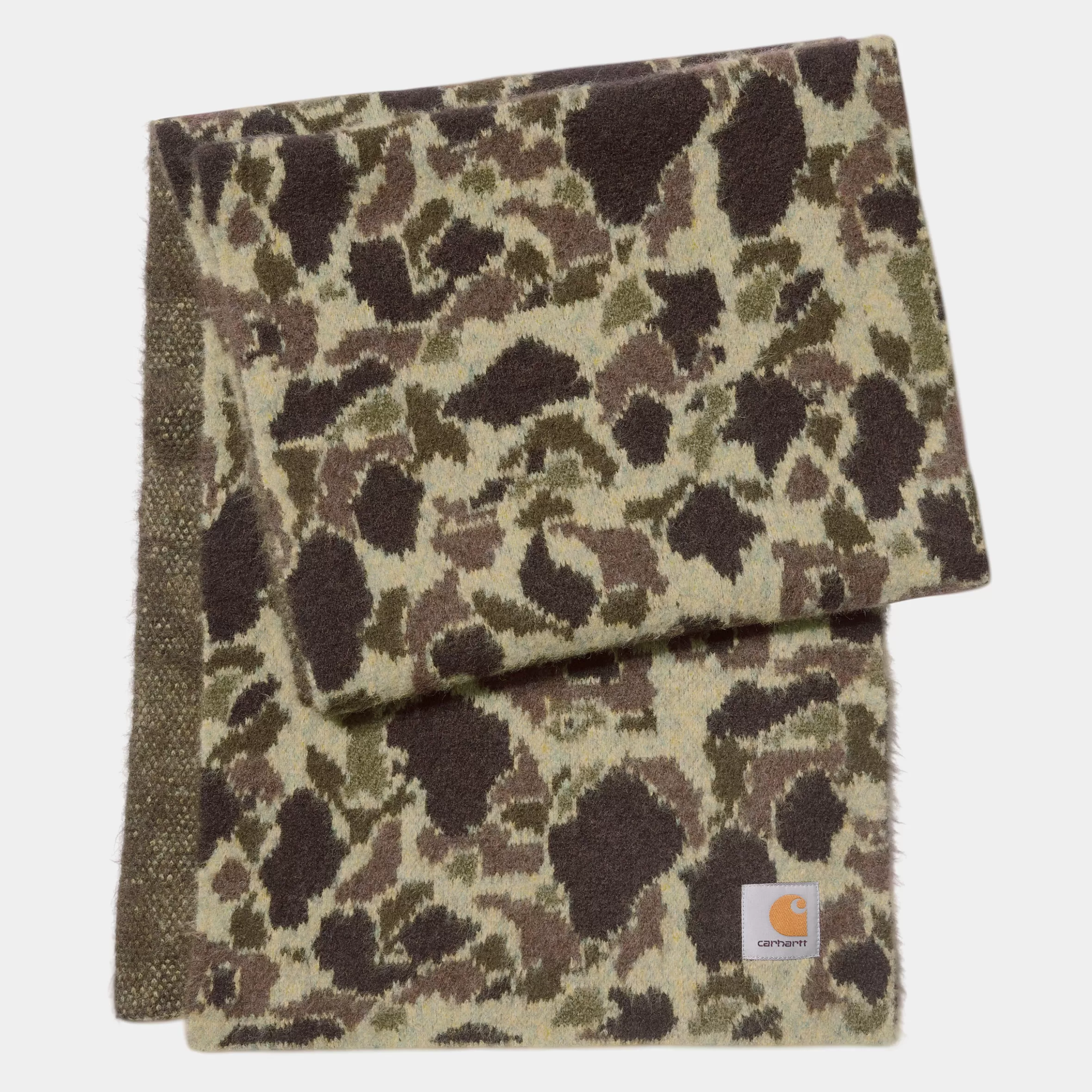 Acessórios | Luvas & Lenços | Carhartt WIP Palmer Scarf Camo Duck Jacquard, Green