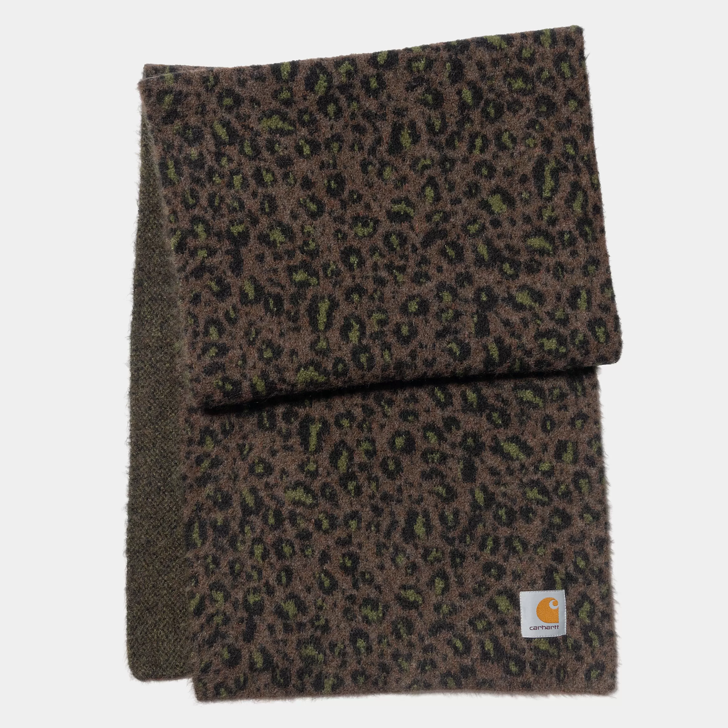 Acessórios | Luvas & Lenços | Carhartt WIP Palmer Scarf Camo Leo Jacquard, Tamarind