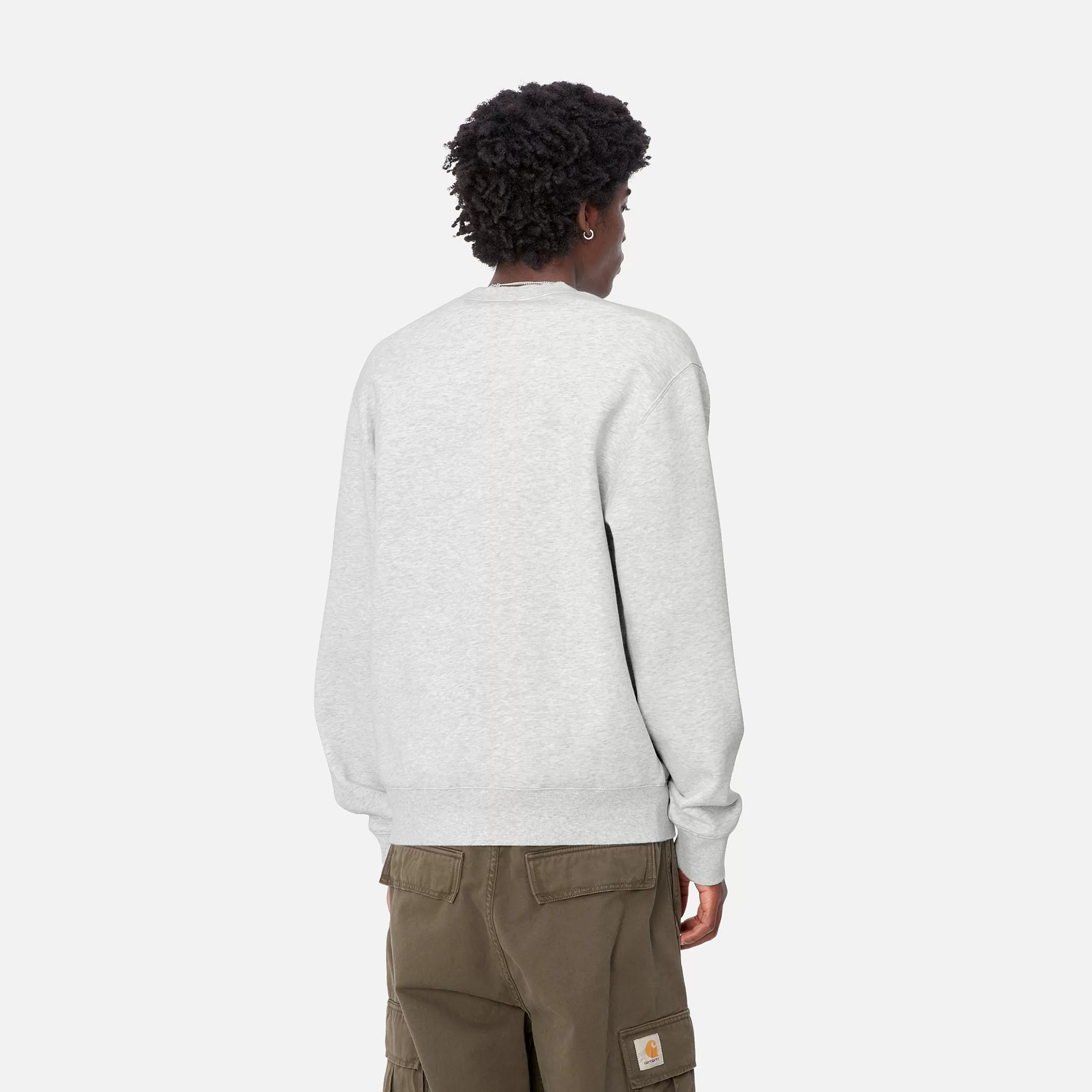 Sweats | Carhartt WIP Pepe Be Nice Sweat Ash Heather / Black