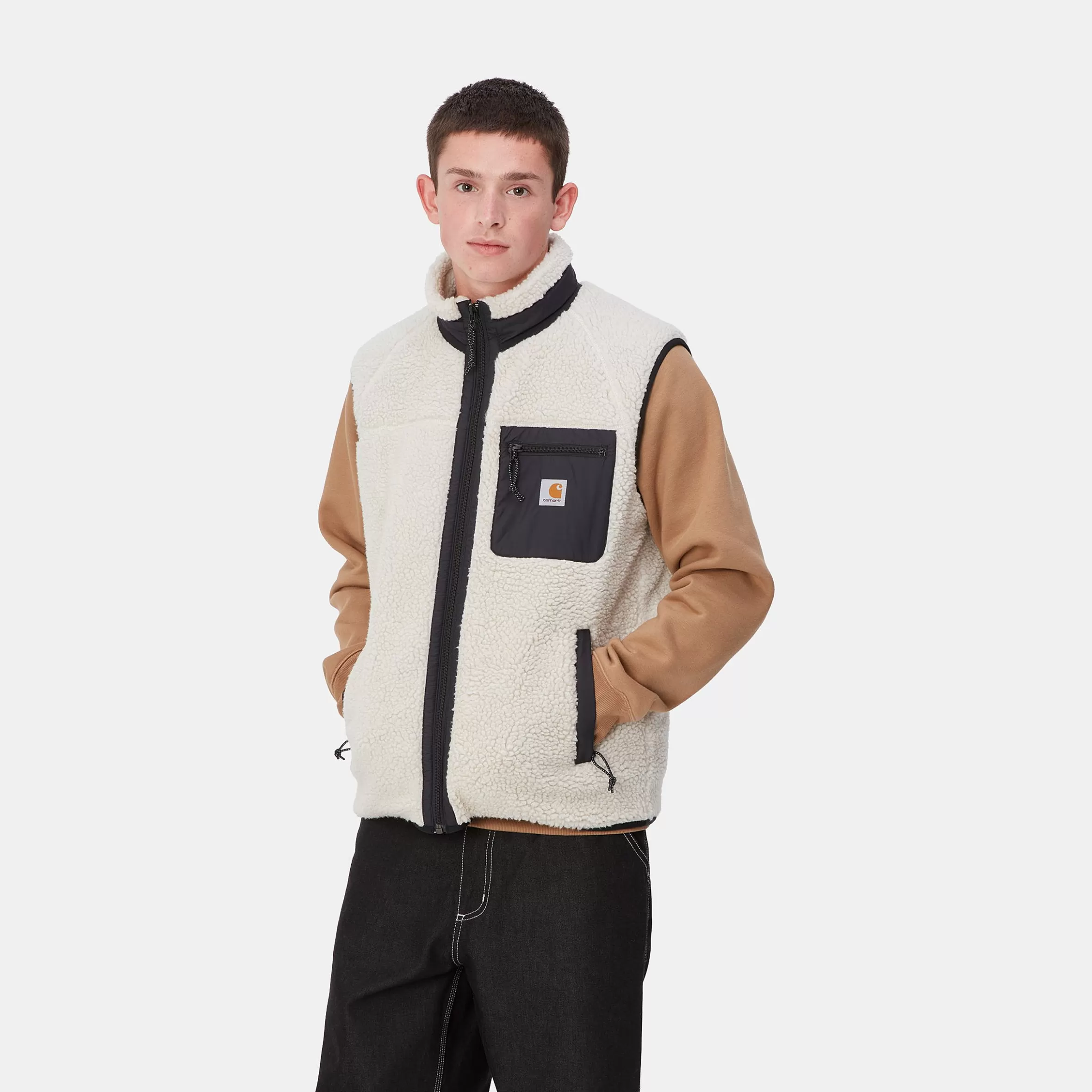 Blusões E Coletes | Carhartt WIP Prentis Vest Liner Moonbeam / Black