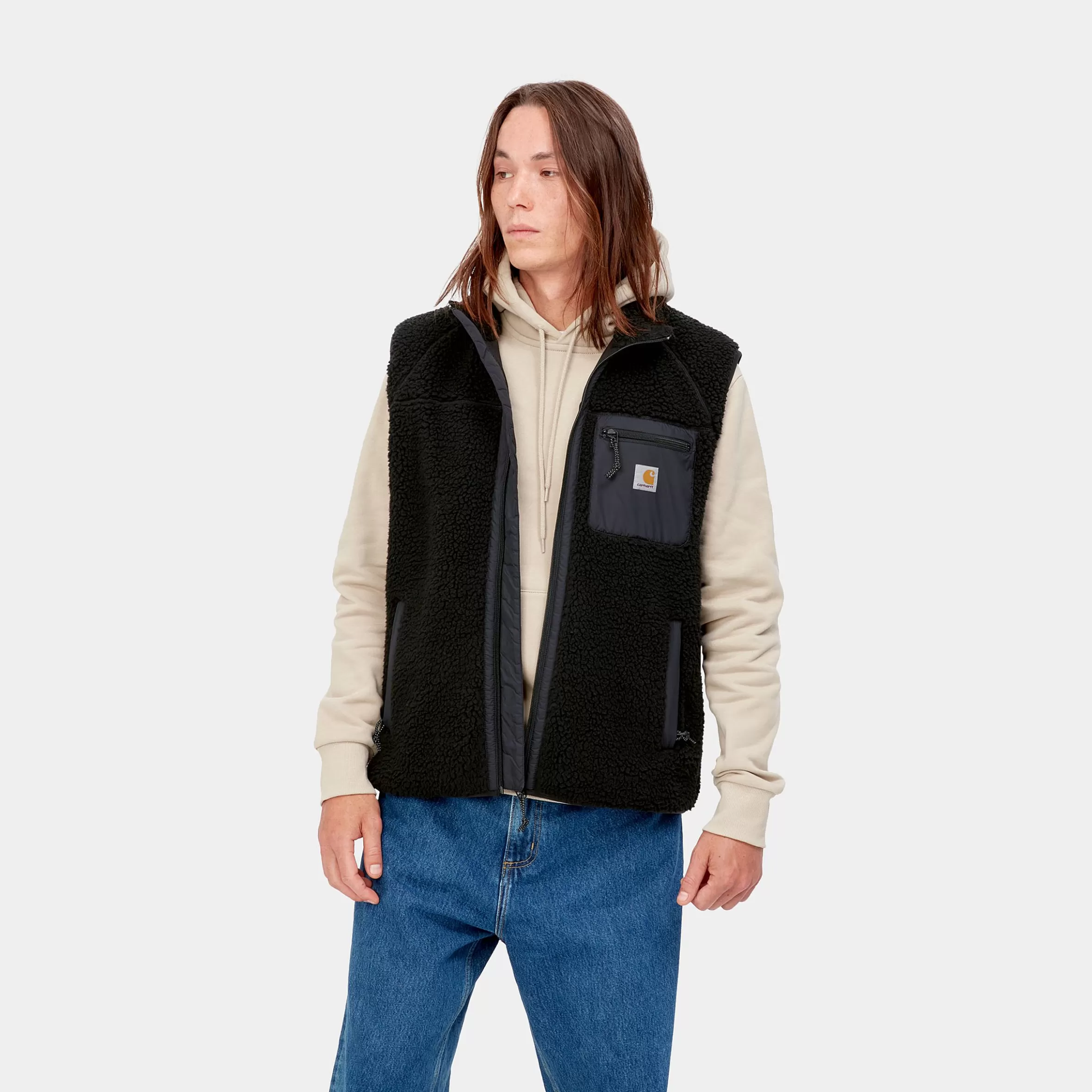 Blusões E Coletes | Carhartt WIP Prentis Vest Liner Black / Black