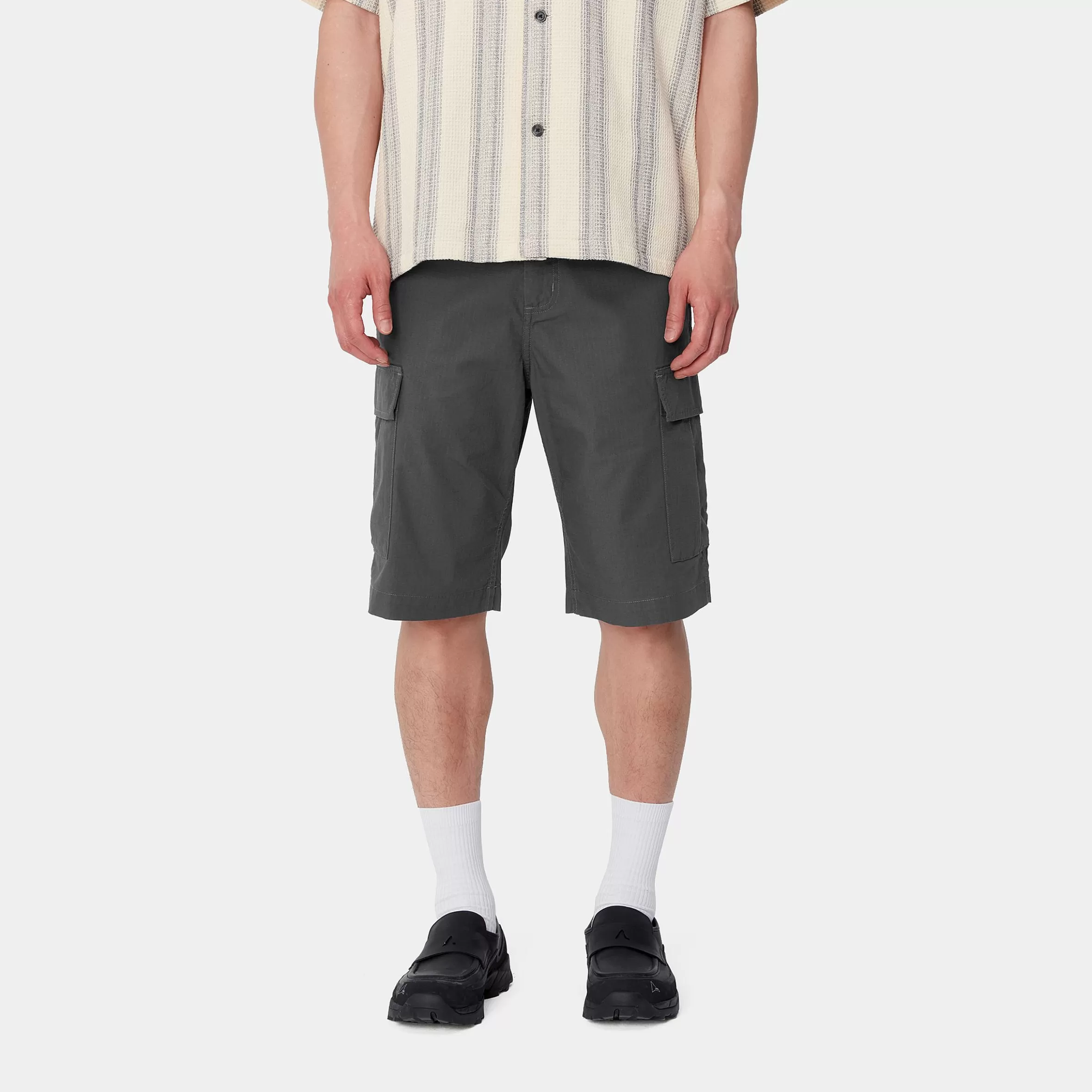 Calções E Banho | Carhartt WIP Regular Cargo Short Graphite