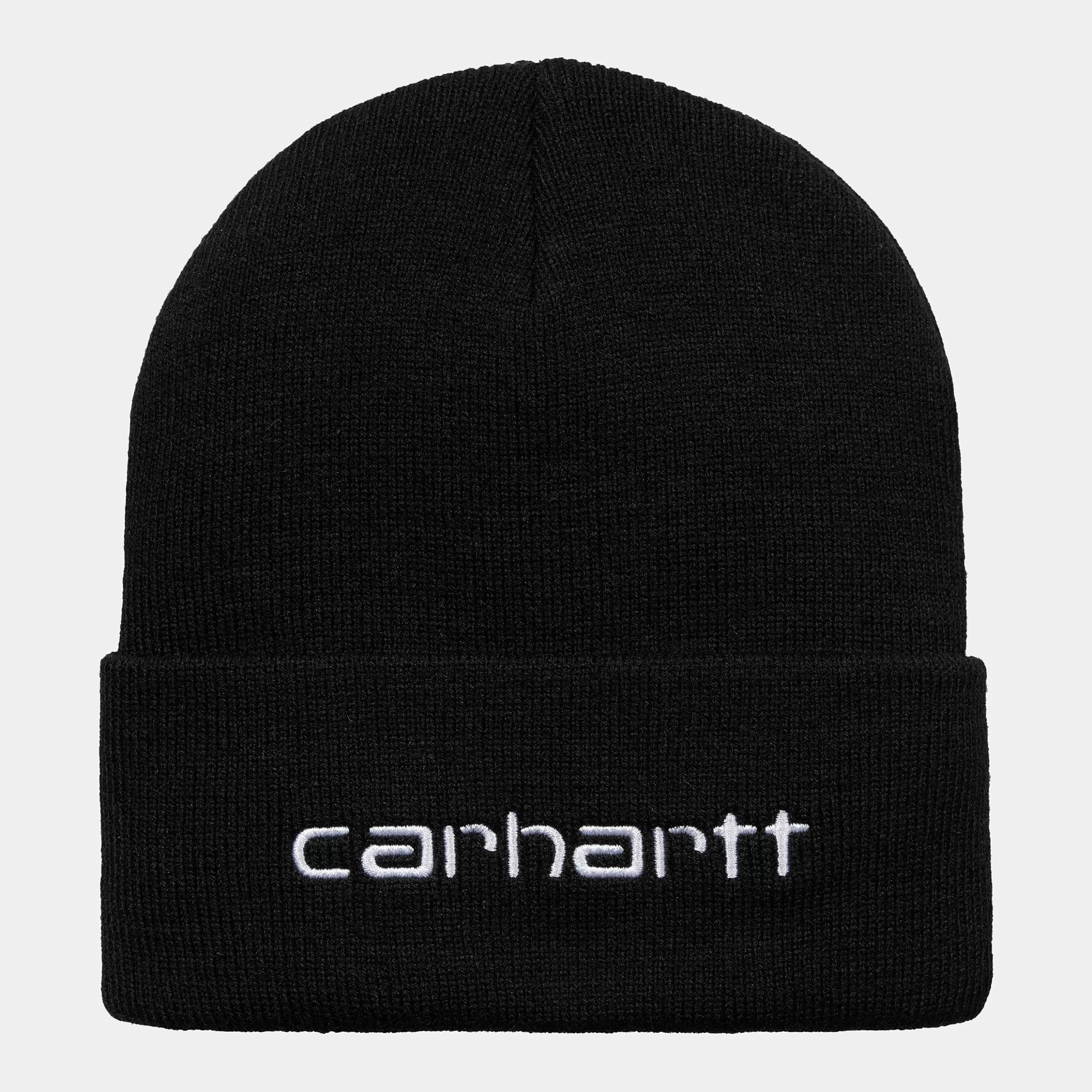 Acessórios | Bonnets | Carhartt WIP Script Beanie Black / White