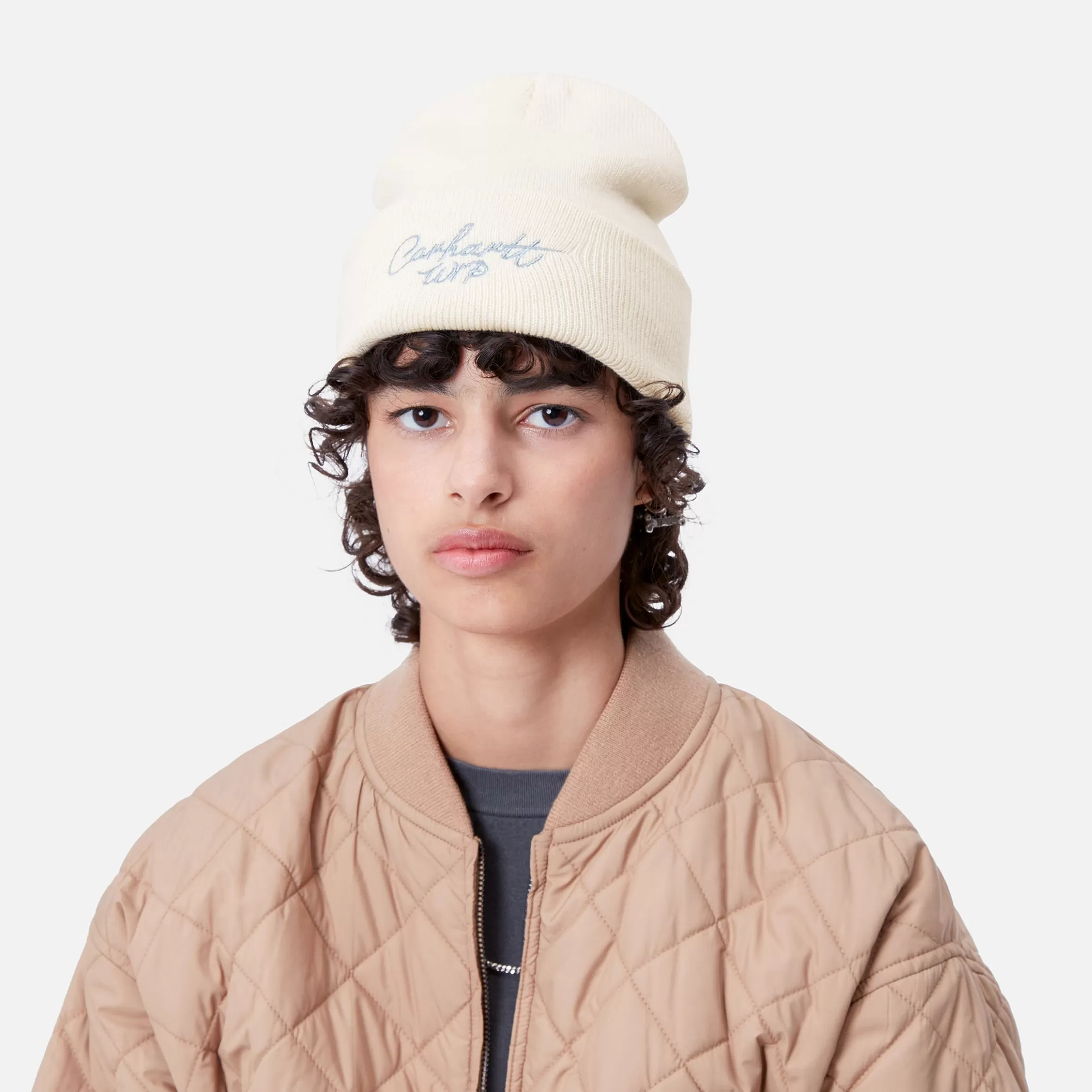 Acessórios | Bonnets | Carhartt WIP Signature Beanie Natural / Dusty Ice