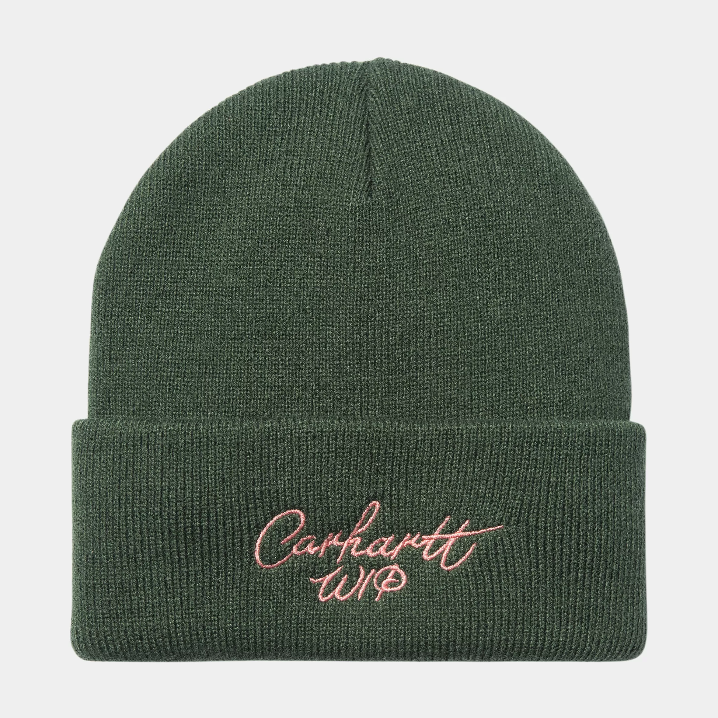 Acessórios | Bonnets | Carhartt WIP Signature Beanie Sycamore Tree / Dusty Rose