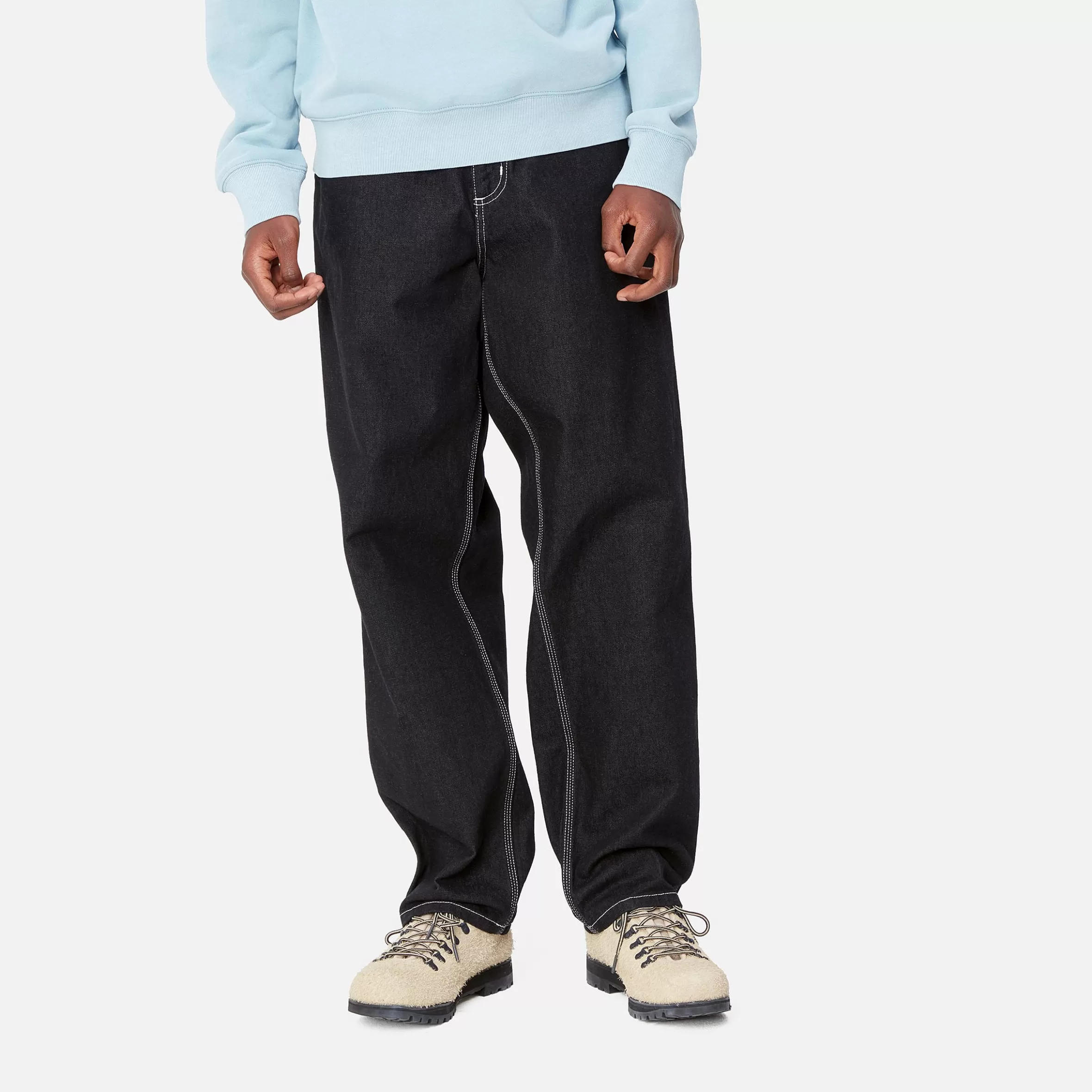 Ganga | Calças | Carhartt WIP Simple Pant Black