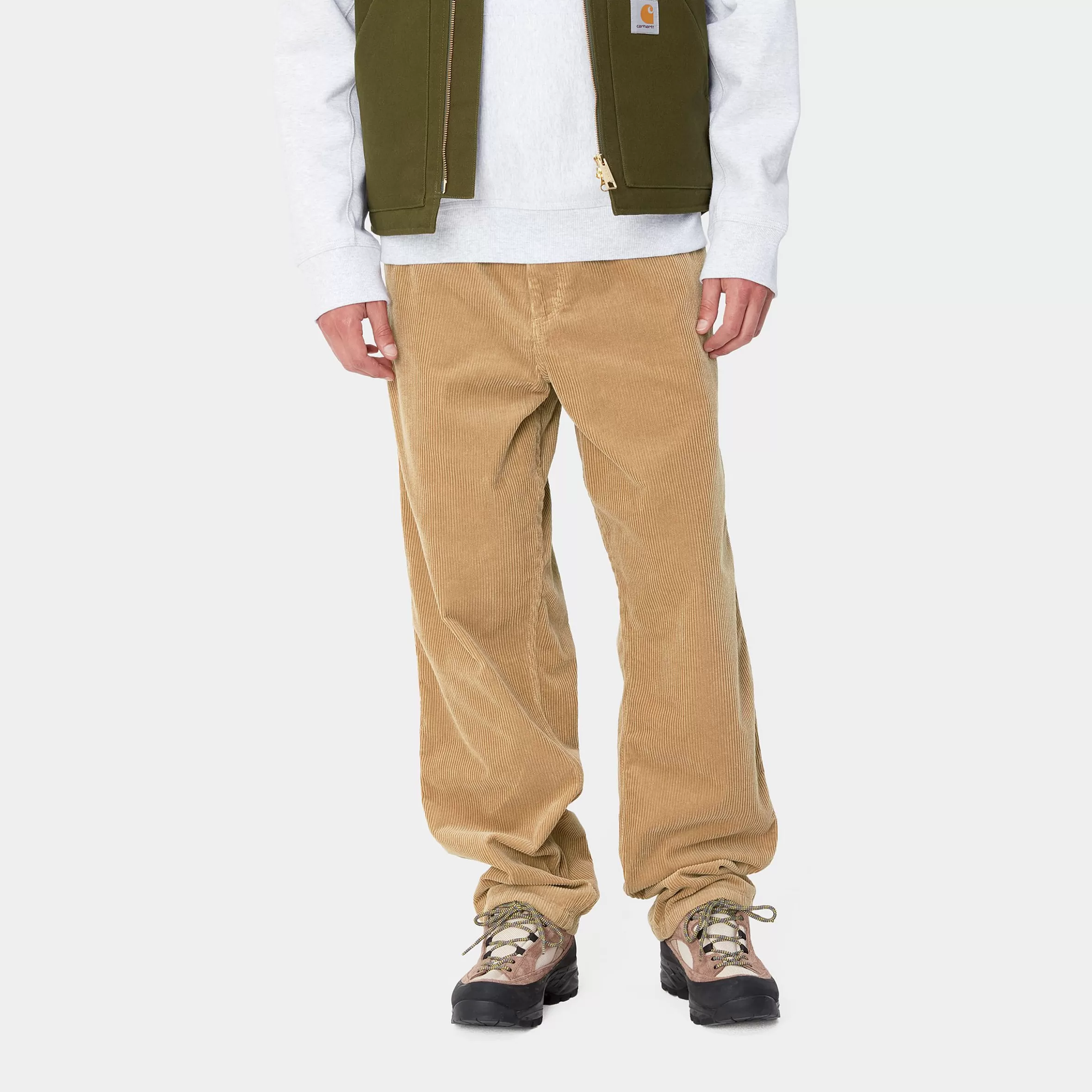 Calças | Carhartt WIP Single Knee Pant Peanut