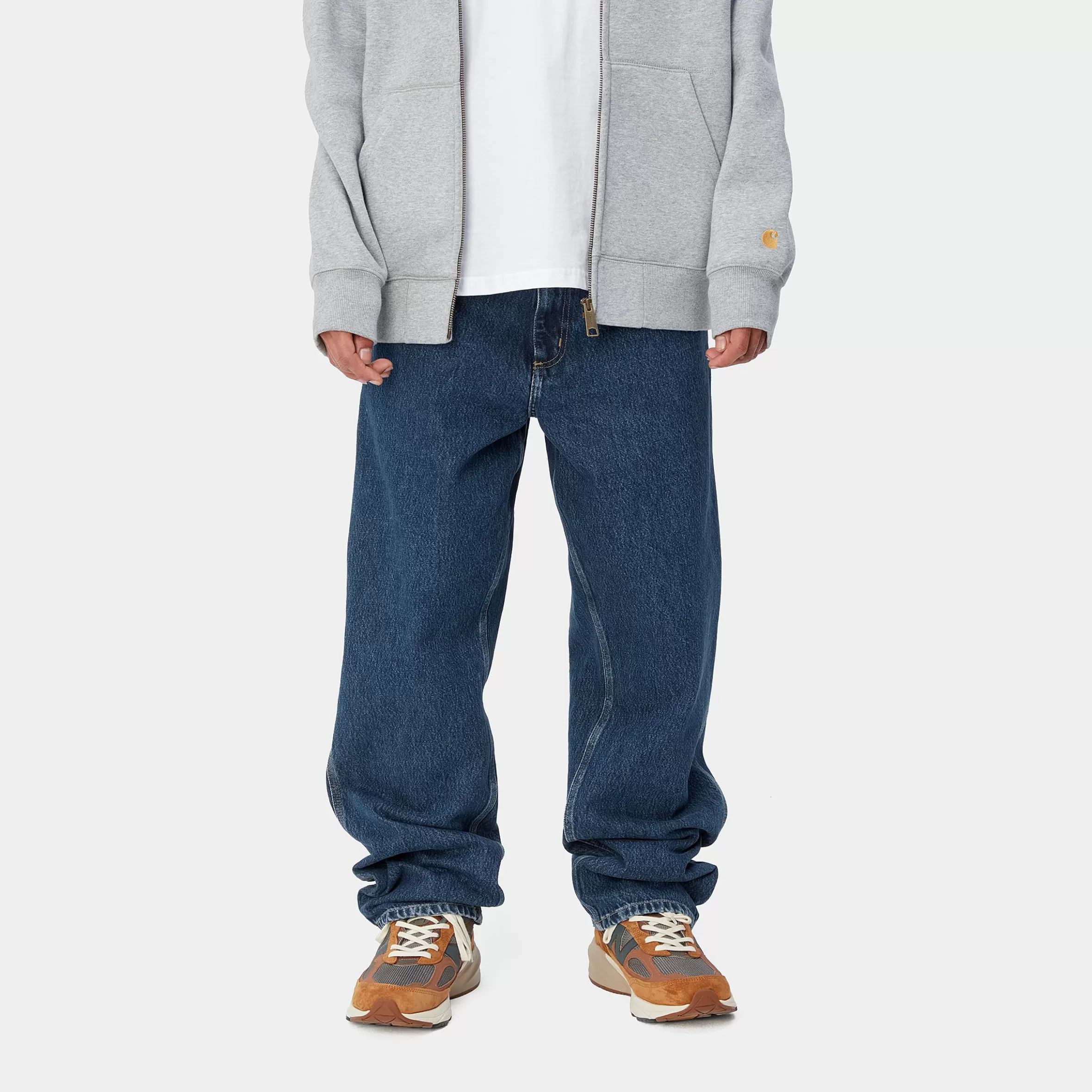 Ganga | Calças | Carhartt WIP Single Knee Pant Blue