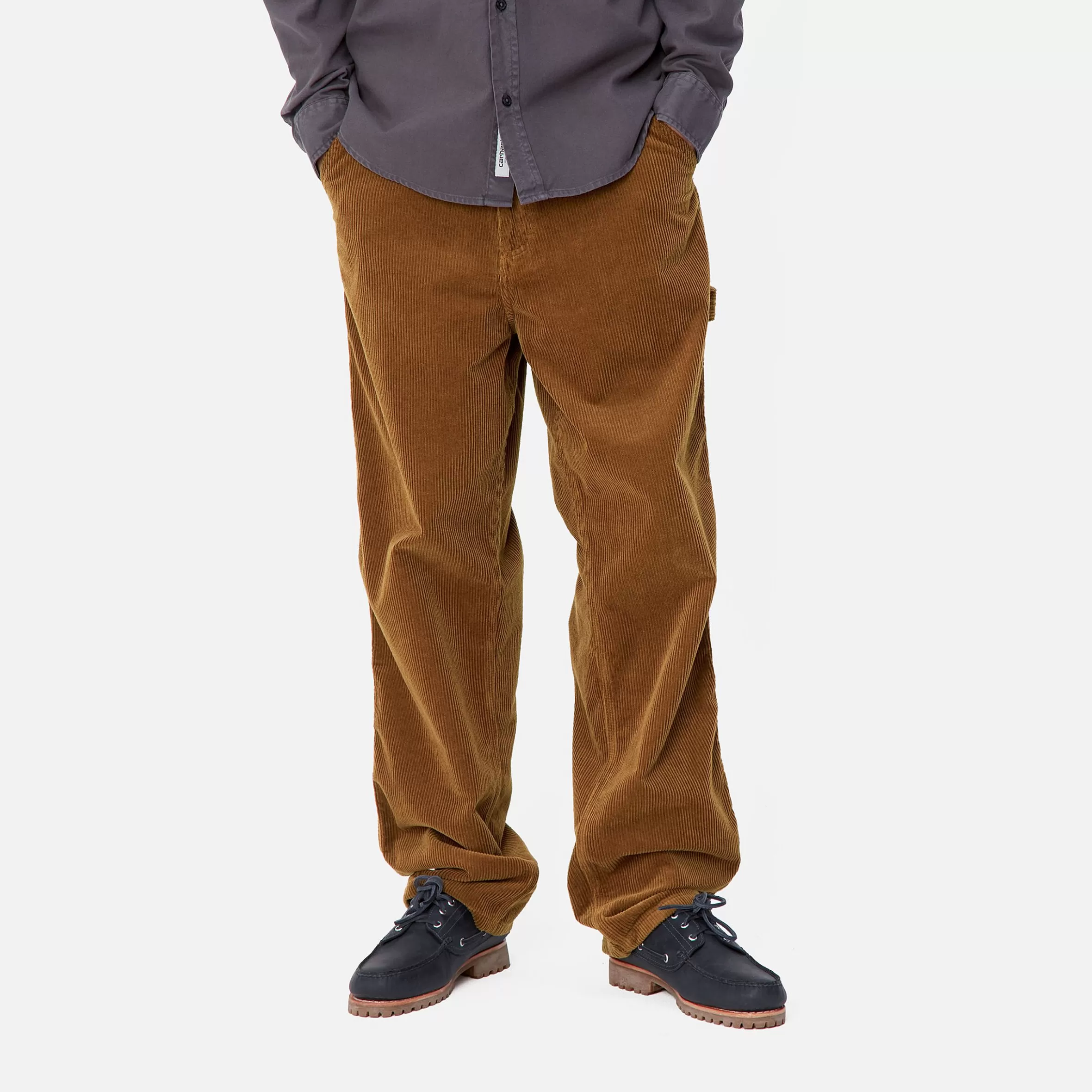 Calças | Carhartt WIP Single Knee Pant Deep H Brown