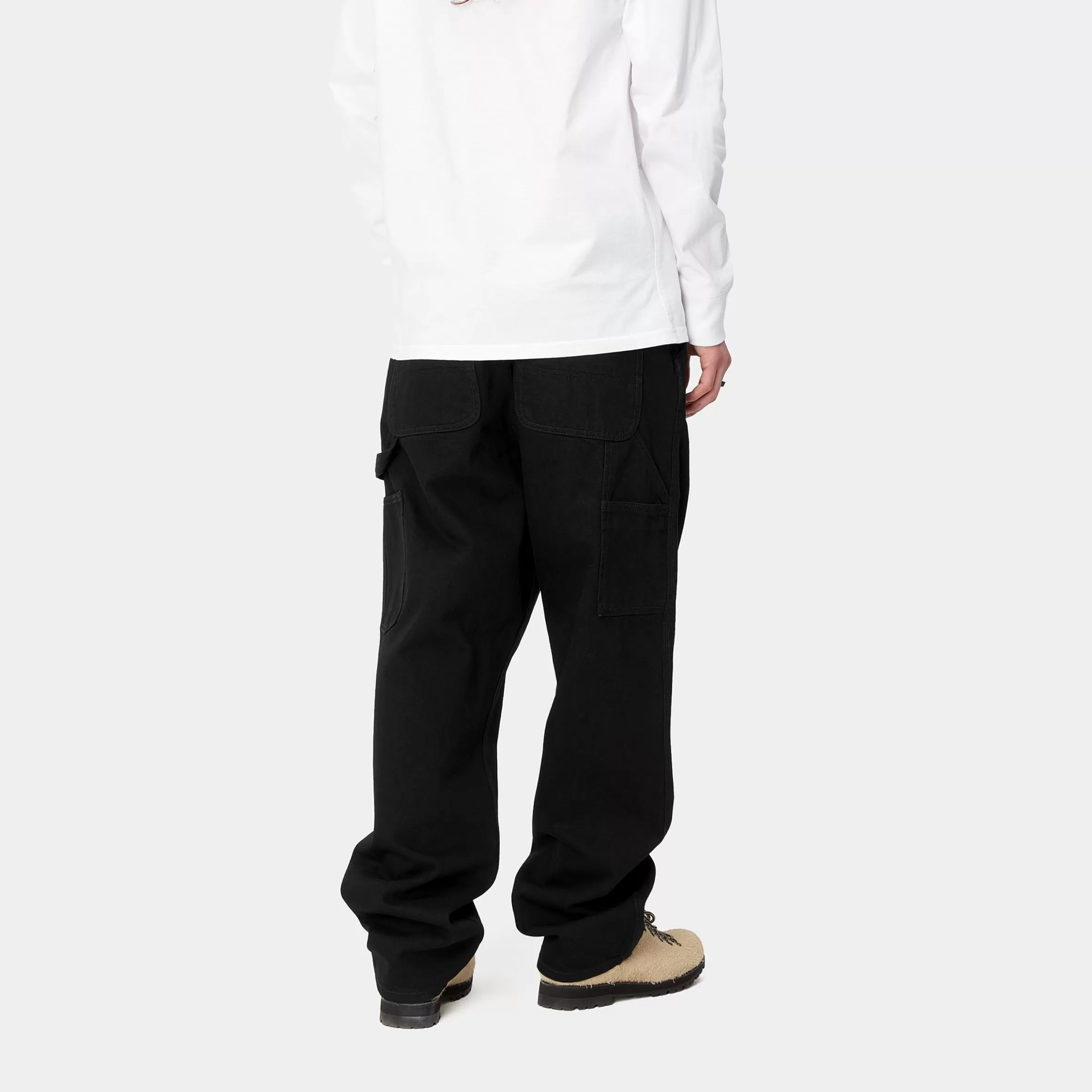 Ganga | Calças | Carhartt WIP Single Knee Pant Black