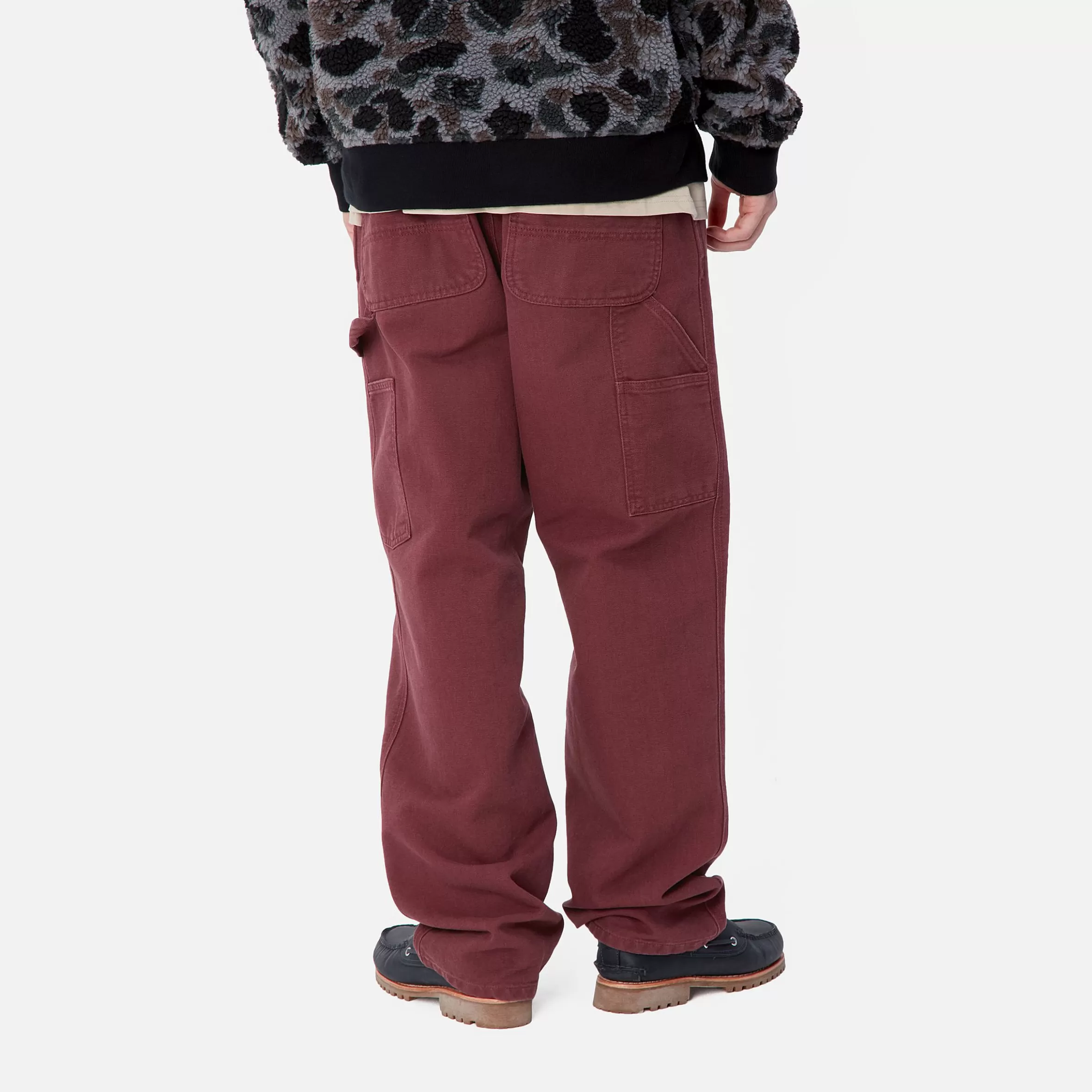 Calças | Carhartt WIP Single Knee Pant Malbec