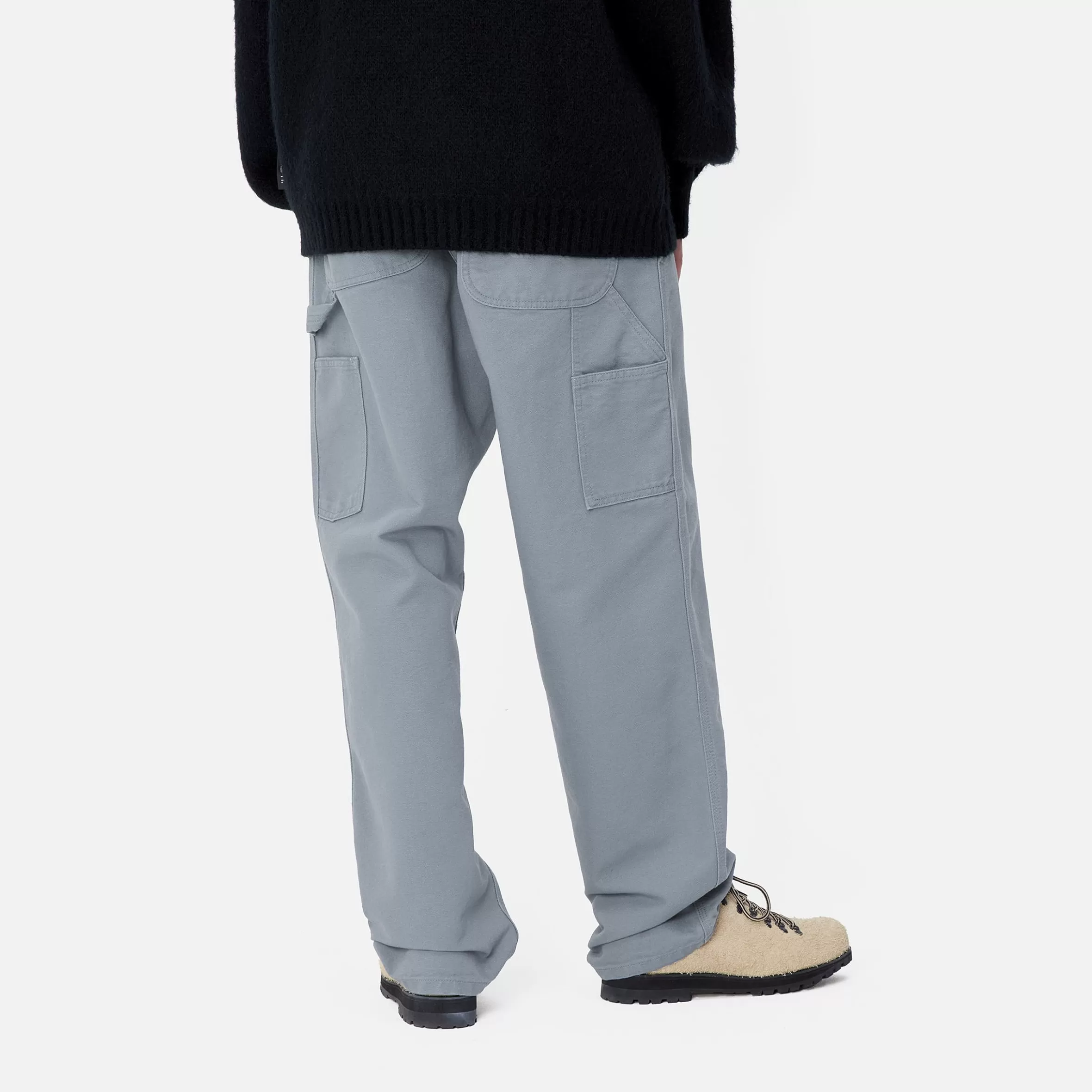 Calças | Carhartt WIP Single Knee Pant Dove Grey