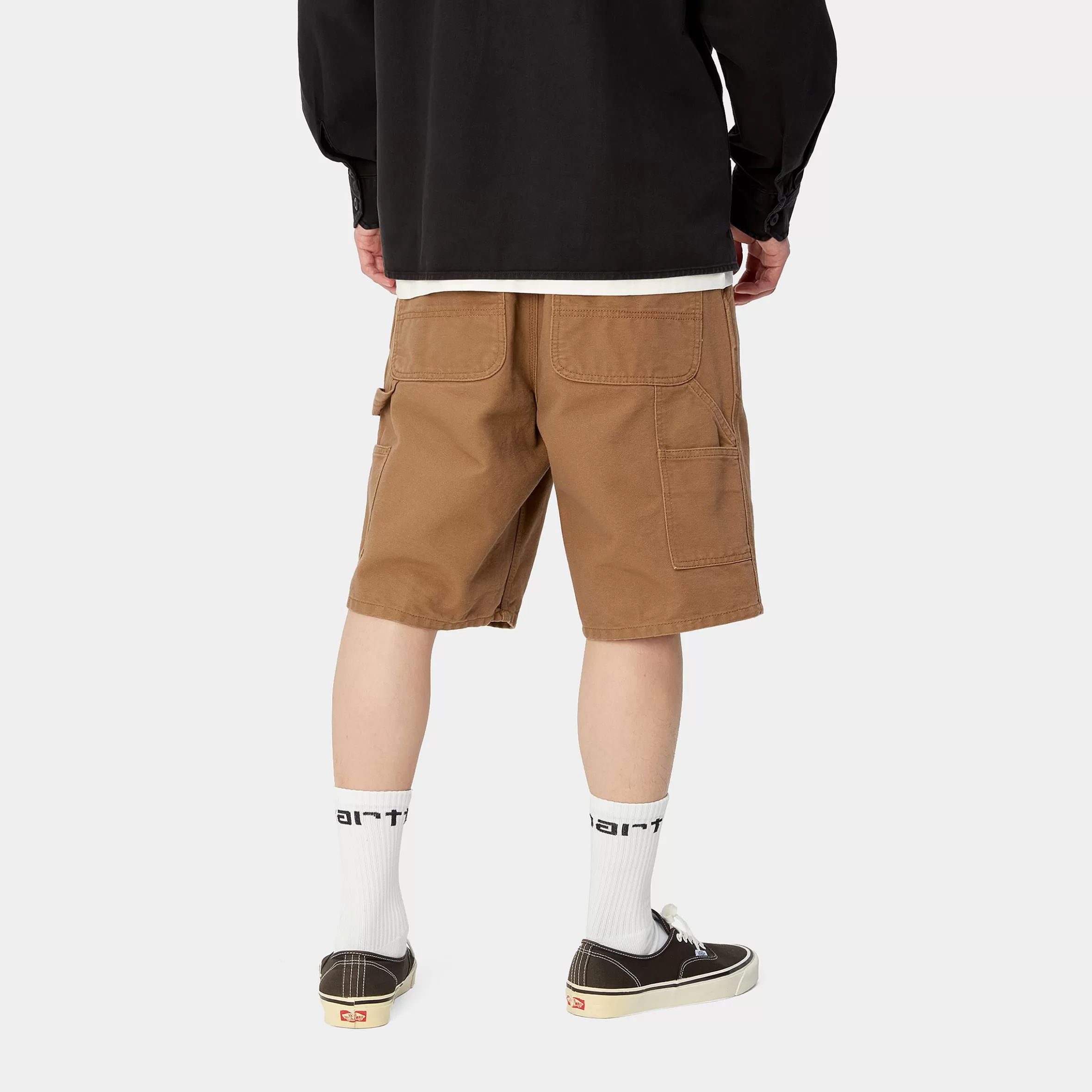 Calções E Banho | Carhartt WIP Single Knee Short Hamilton Brown