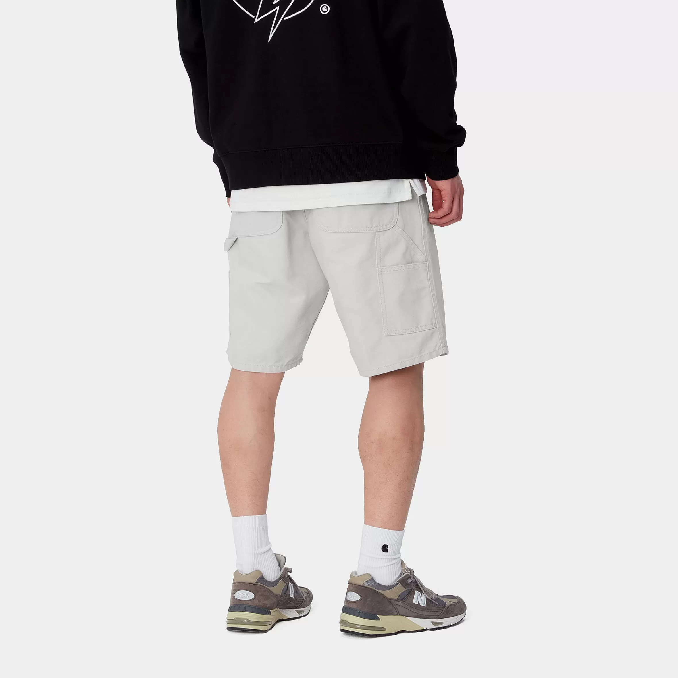 Calções E Banho | Carhartt WIP Single Knee Short Basalt