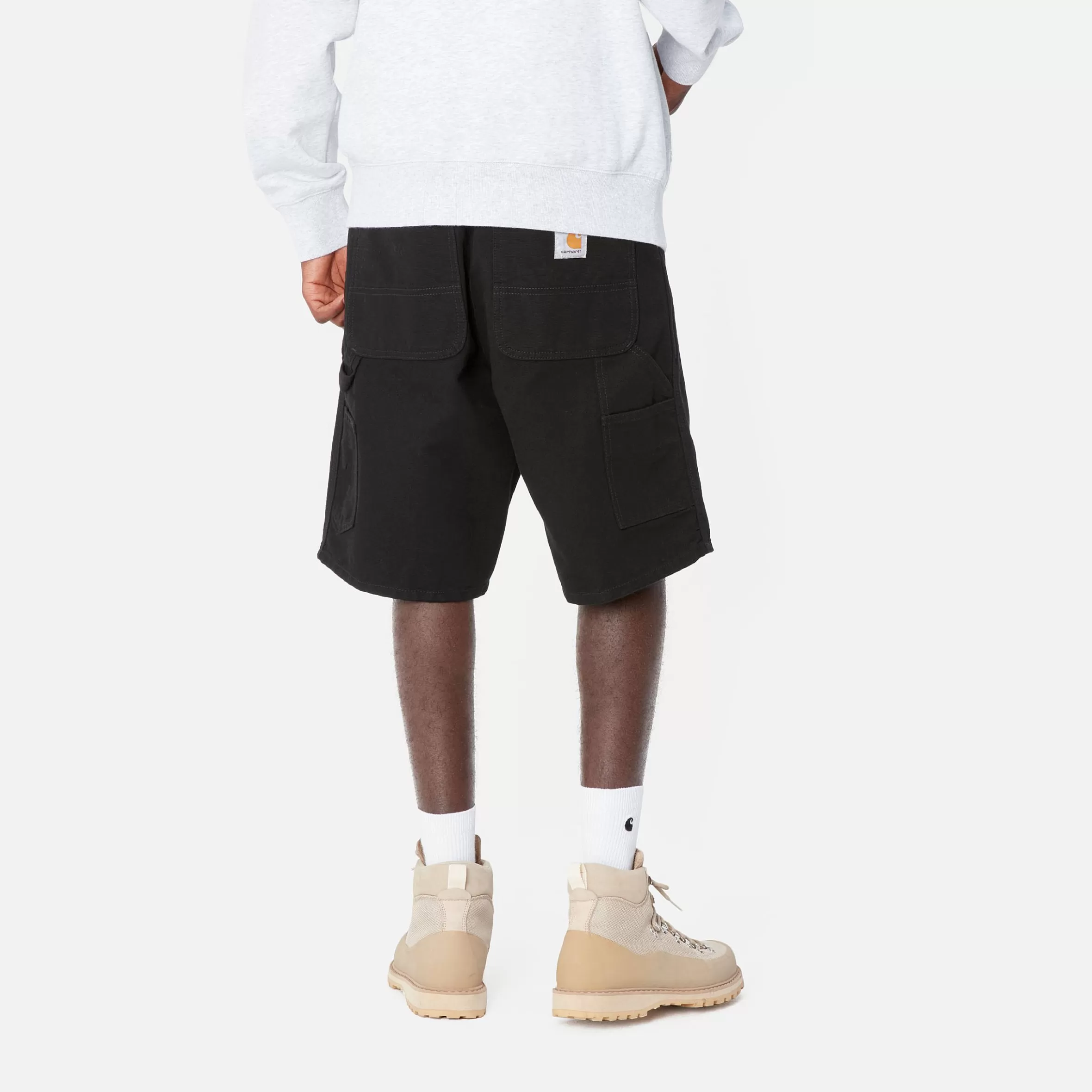 Calções E Banho | Carhartt WIP Single Knee Short Black