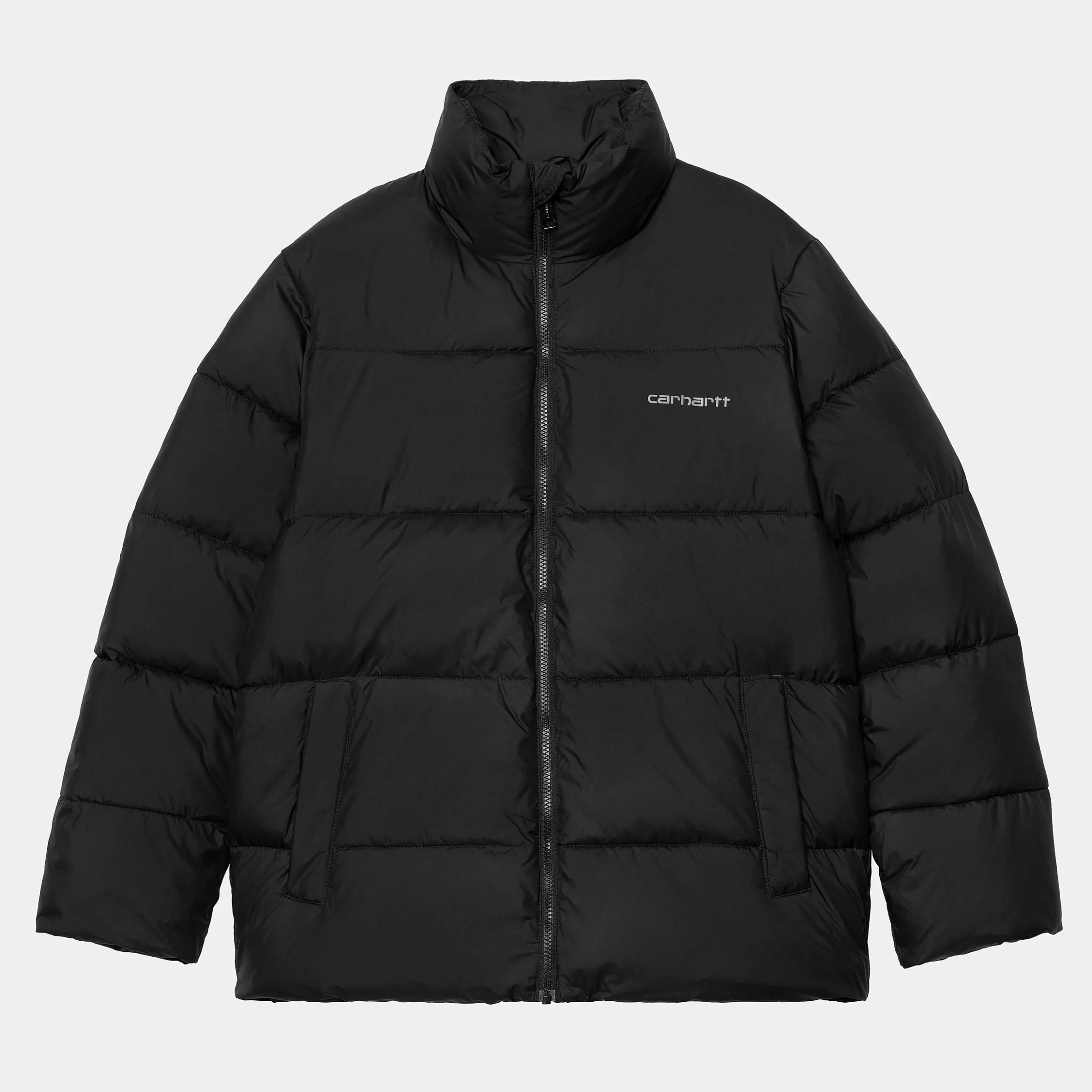 Blusões E Coletes | Carhartt WIP Springfield Jacket Black / Misty Grey