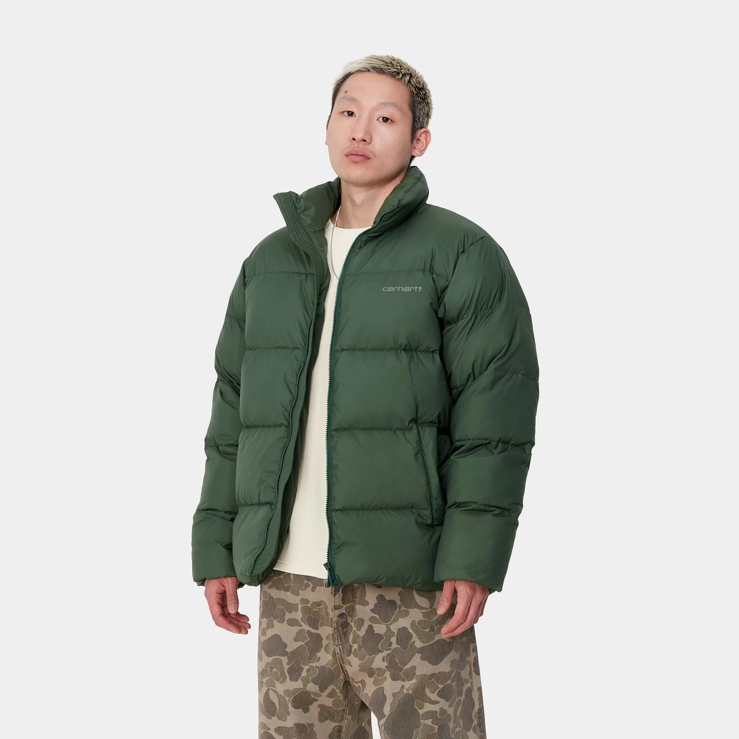 Blusões E Coletes | Carhartt WIP Springfield Jacket Sycamore Tree / Duck Green