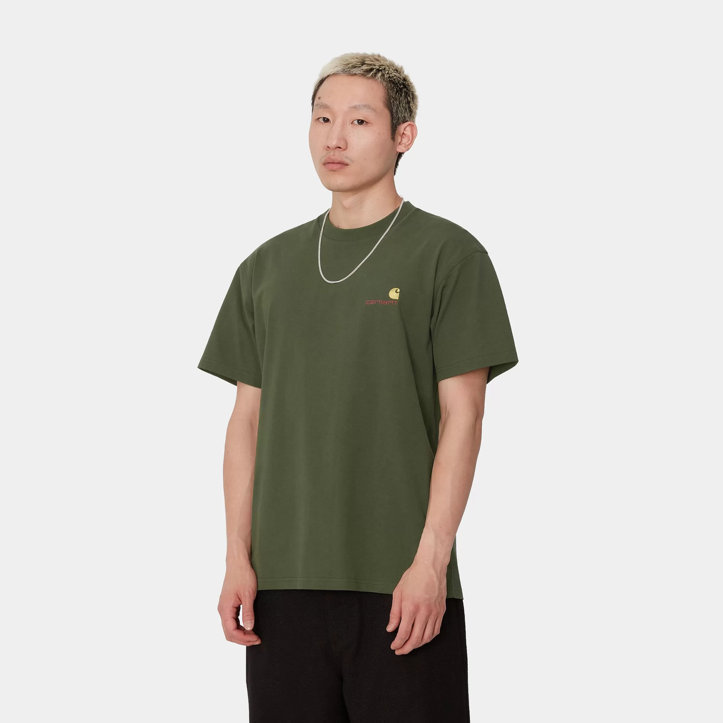 T-Shirts & Polos | Carhartt WIP S/S American Script T-Shirt Tarragon