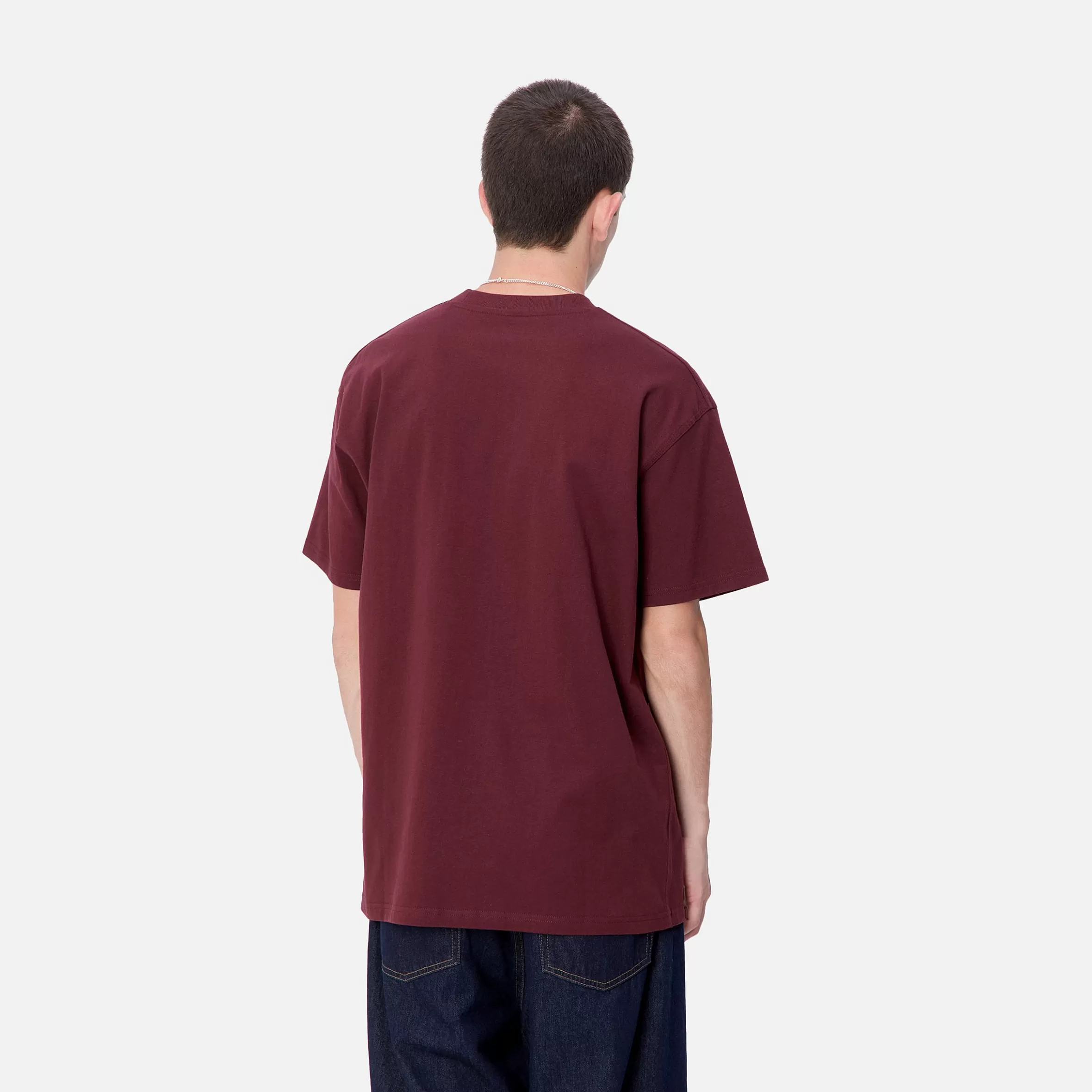 T-Shirts & Polos | Carhartt WIP S/S American Script T-Shirt Malbec