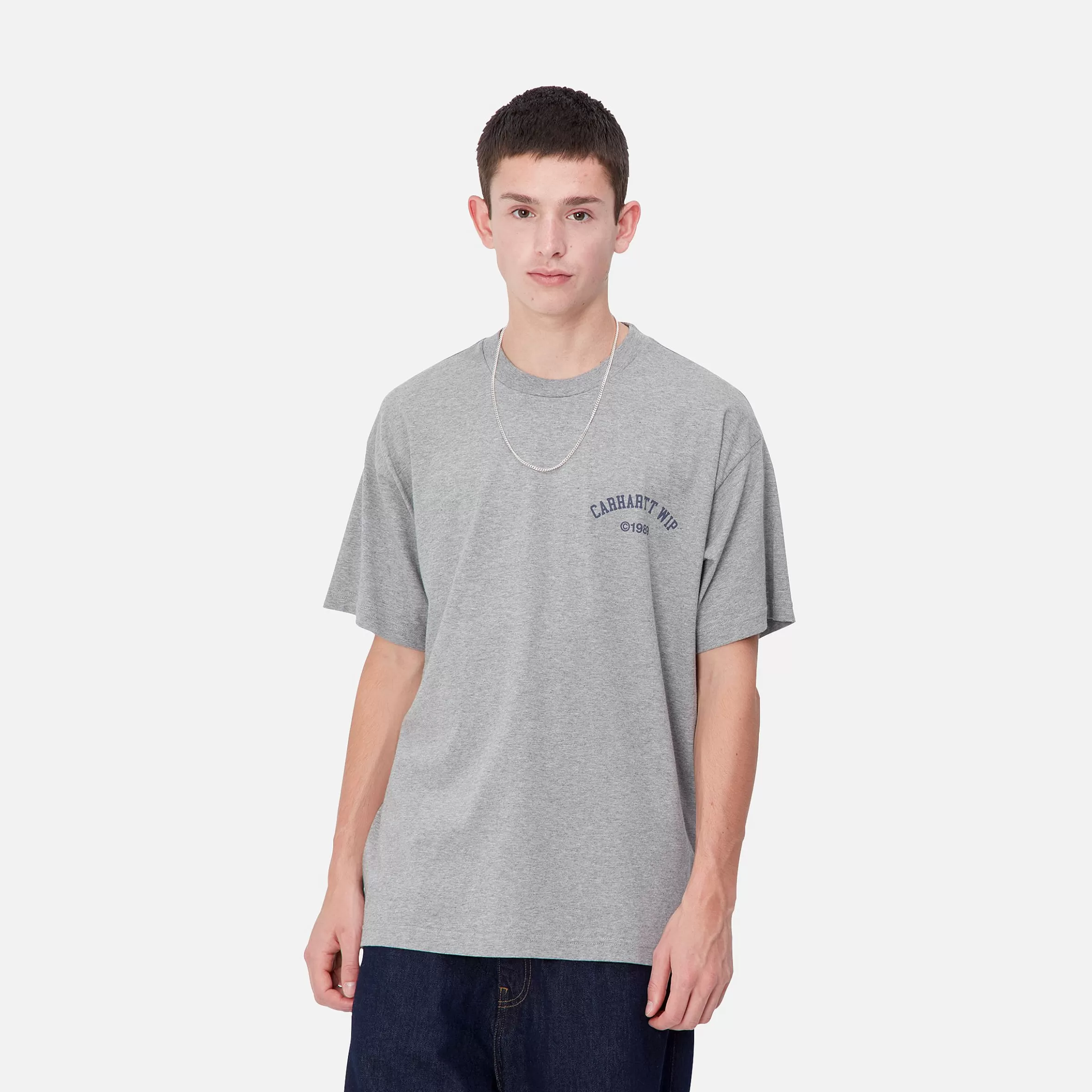 T-Shirts & Polos | Carhartt WIP S/S Archivo T-Shirt Grey Heather