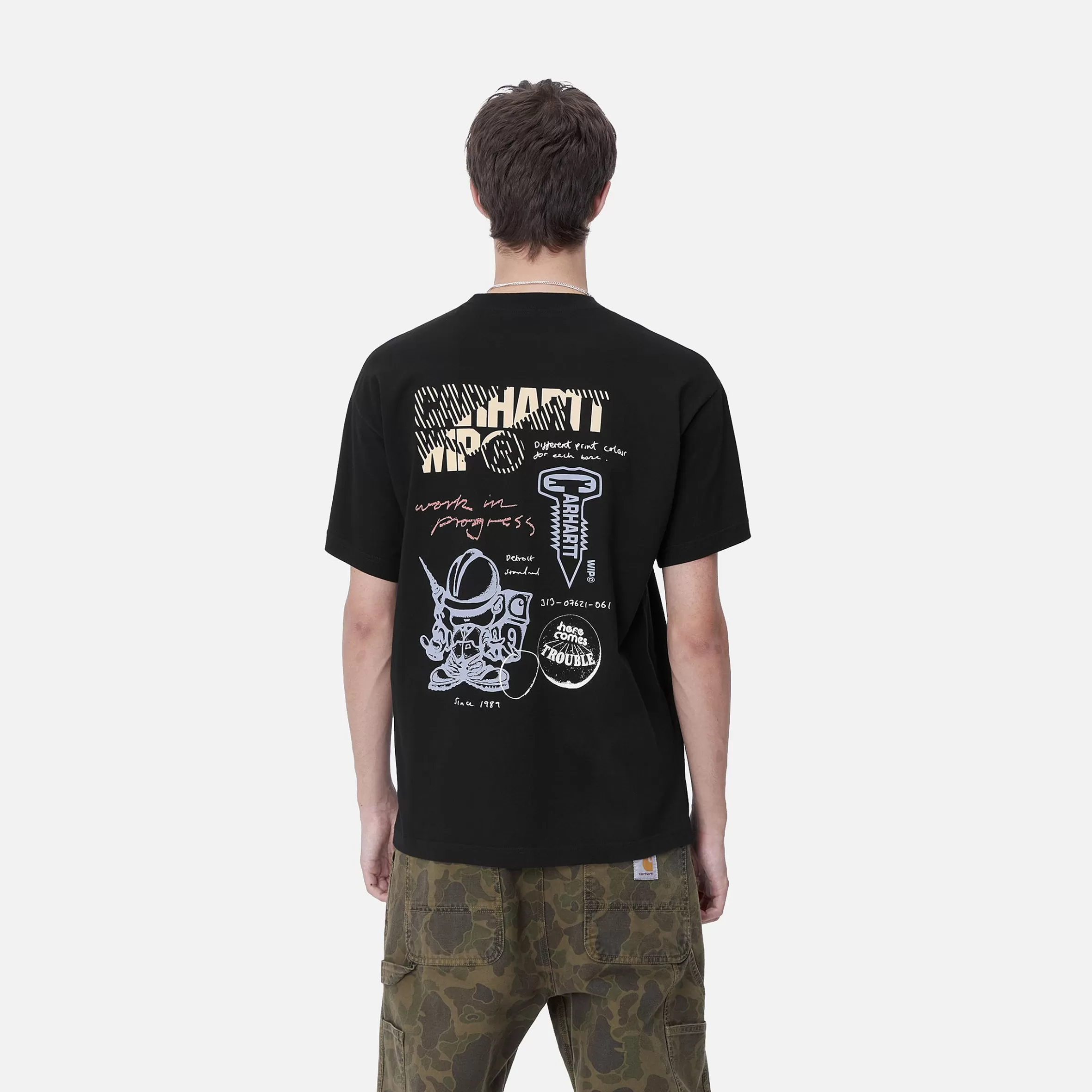 T-Shirts & Polos | Carhartt WIP S/S Archivo T-Shirt Black