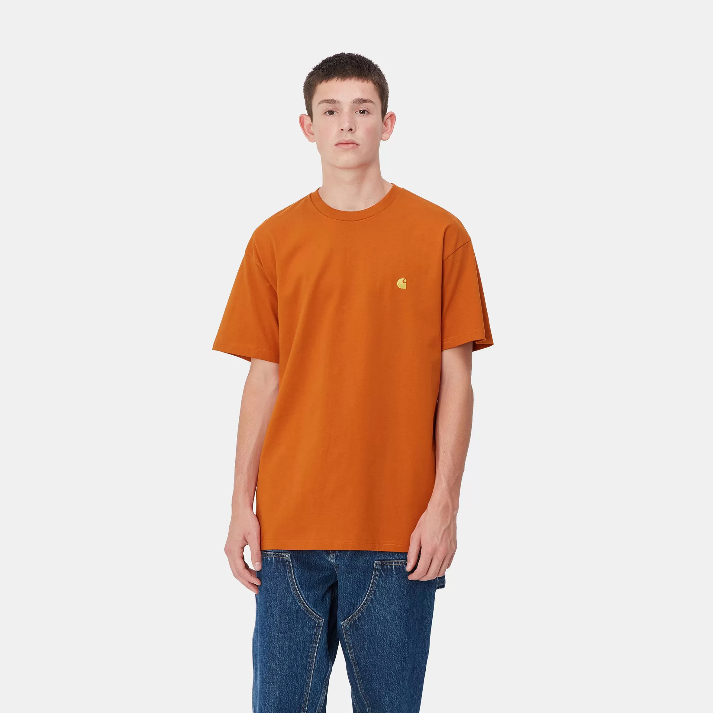 T-Shirts & Polos | Carhartt WIP S/S Chase T-Shirt Turmeric / Gold