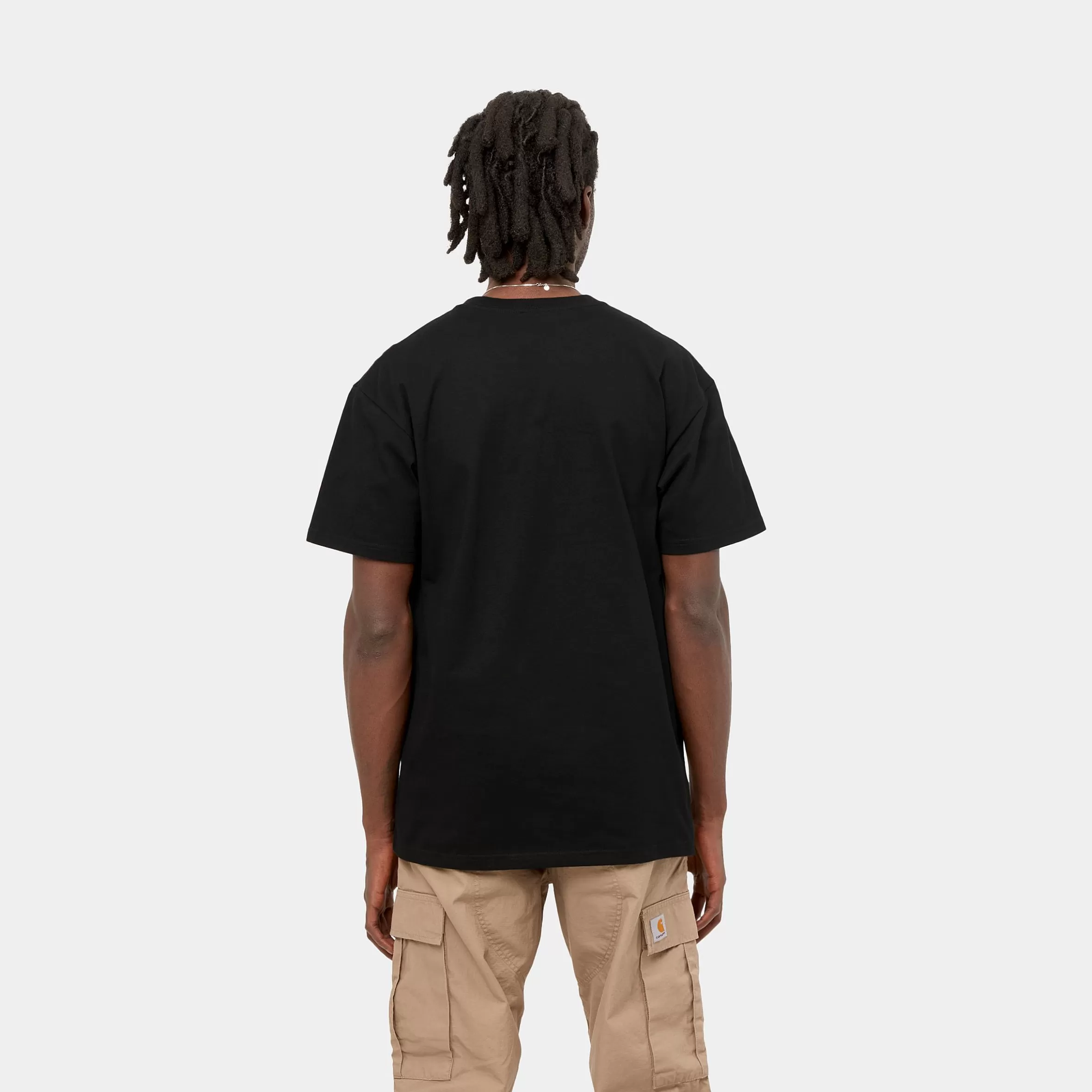 T-Shirts & Polos | Carhartt WIP S/S Chase T-Shirt Black / Gold