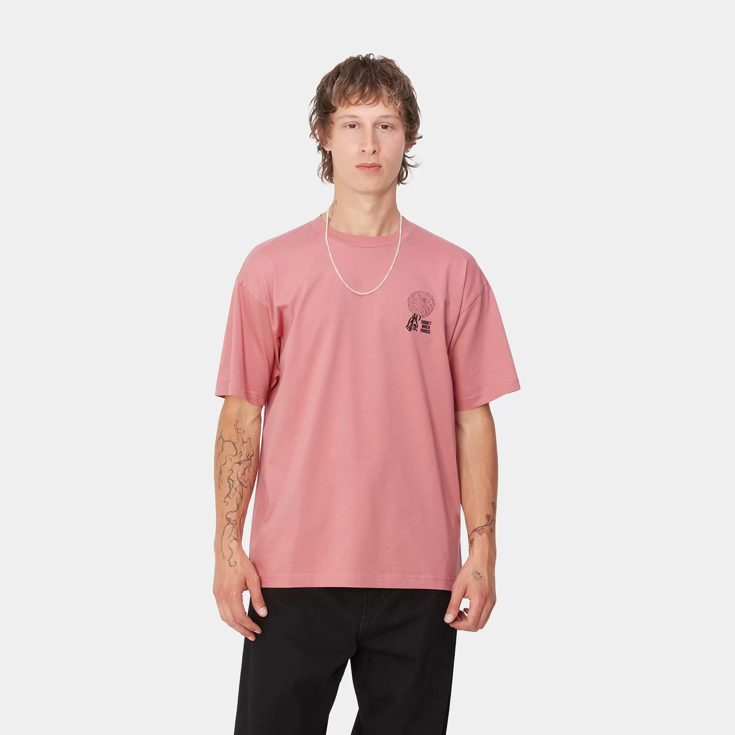 T-Shirts & Polos | Carhartt WIP S/S Chrysanthemum T-Shirt Dusty Rose