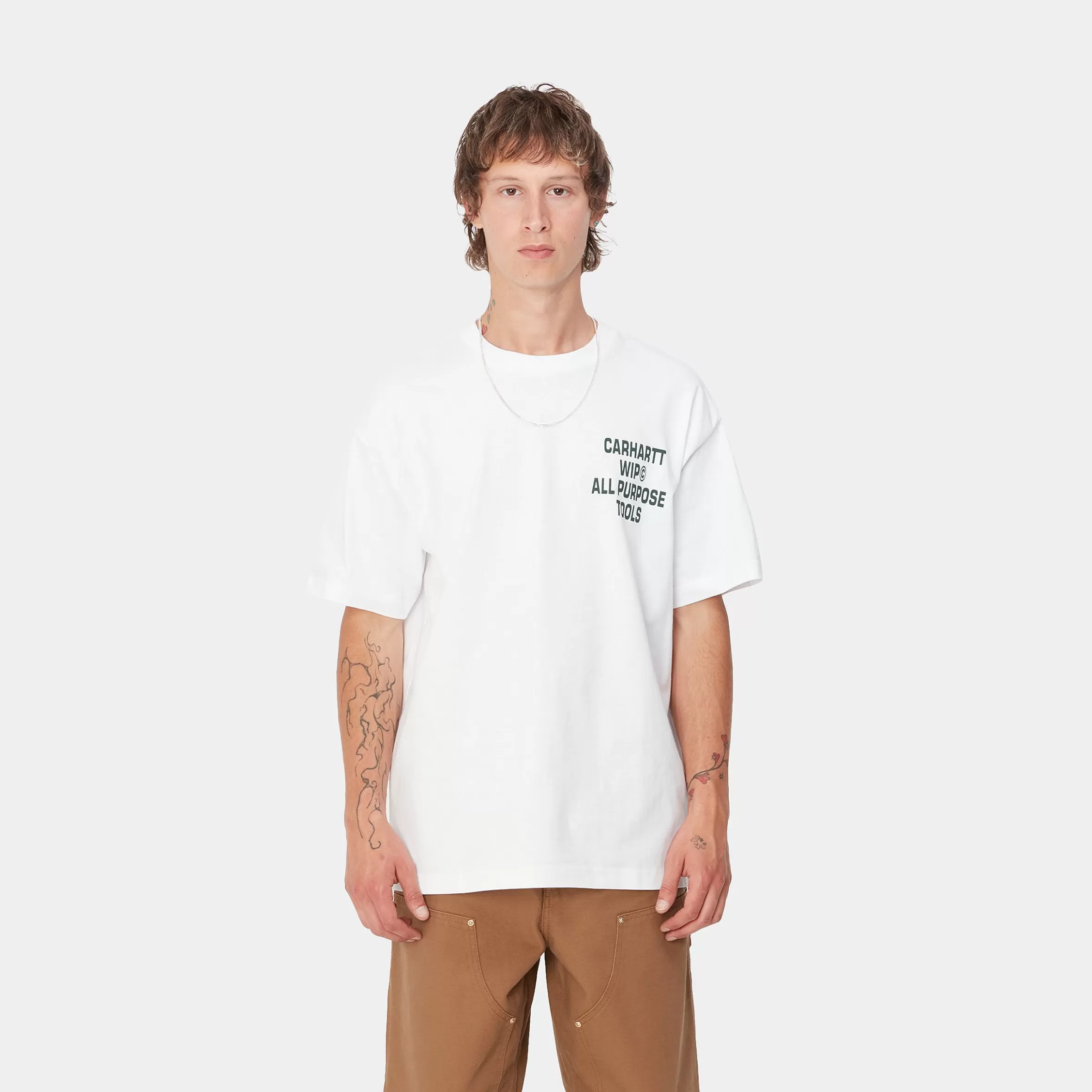 T-Shirts & Polos | Carhartt WIP S/S Cross Screw T-Shirt White