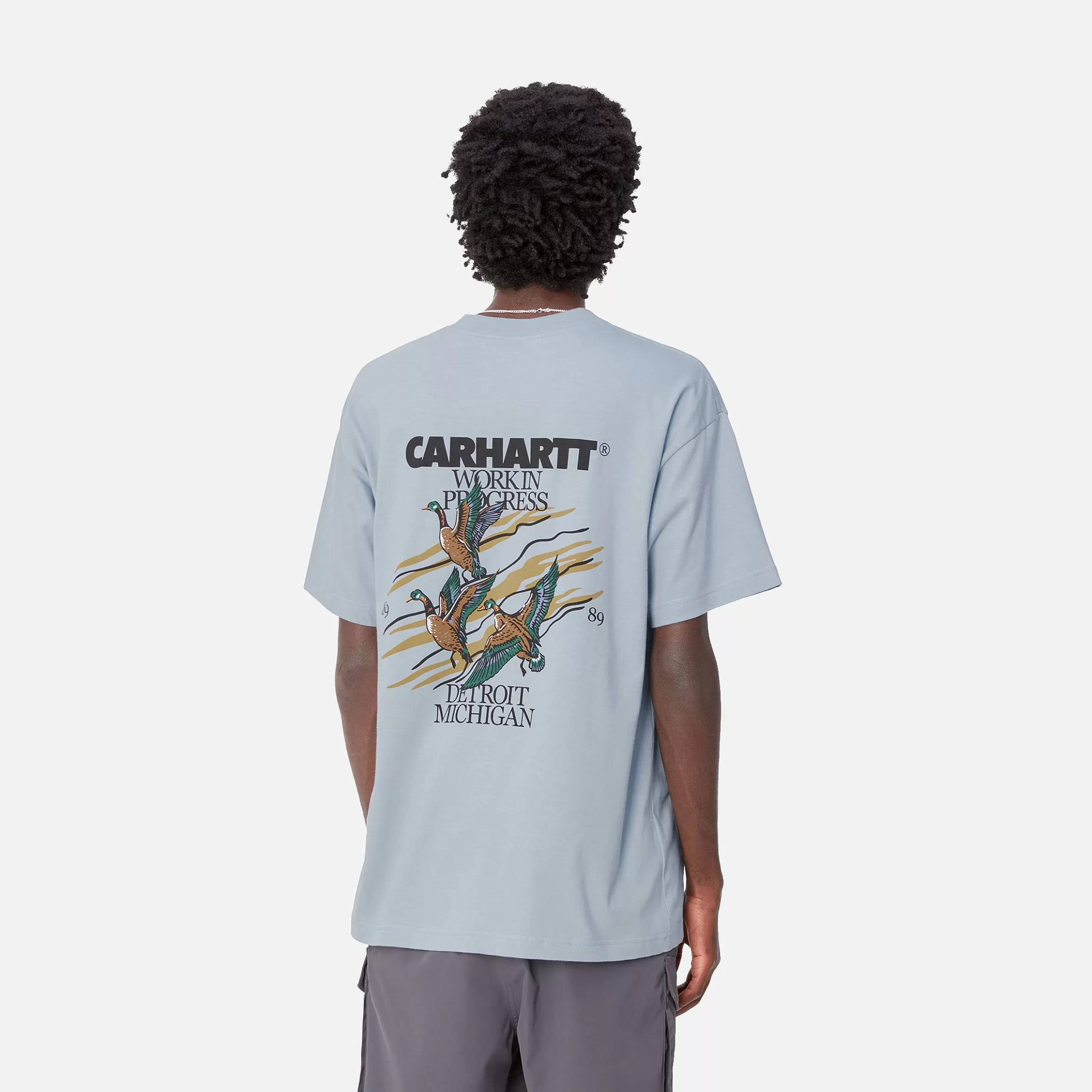 T-Shirts & Polos | Carhartt WIP S/S Ducks T-Shirt Misty Sky