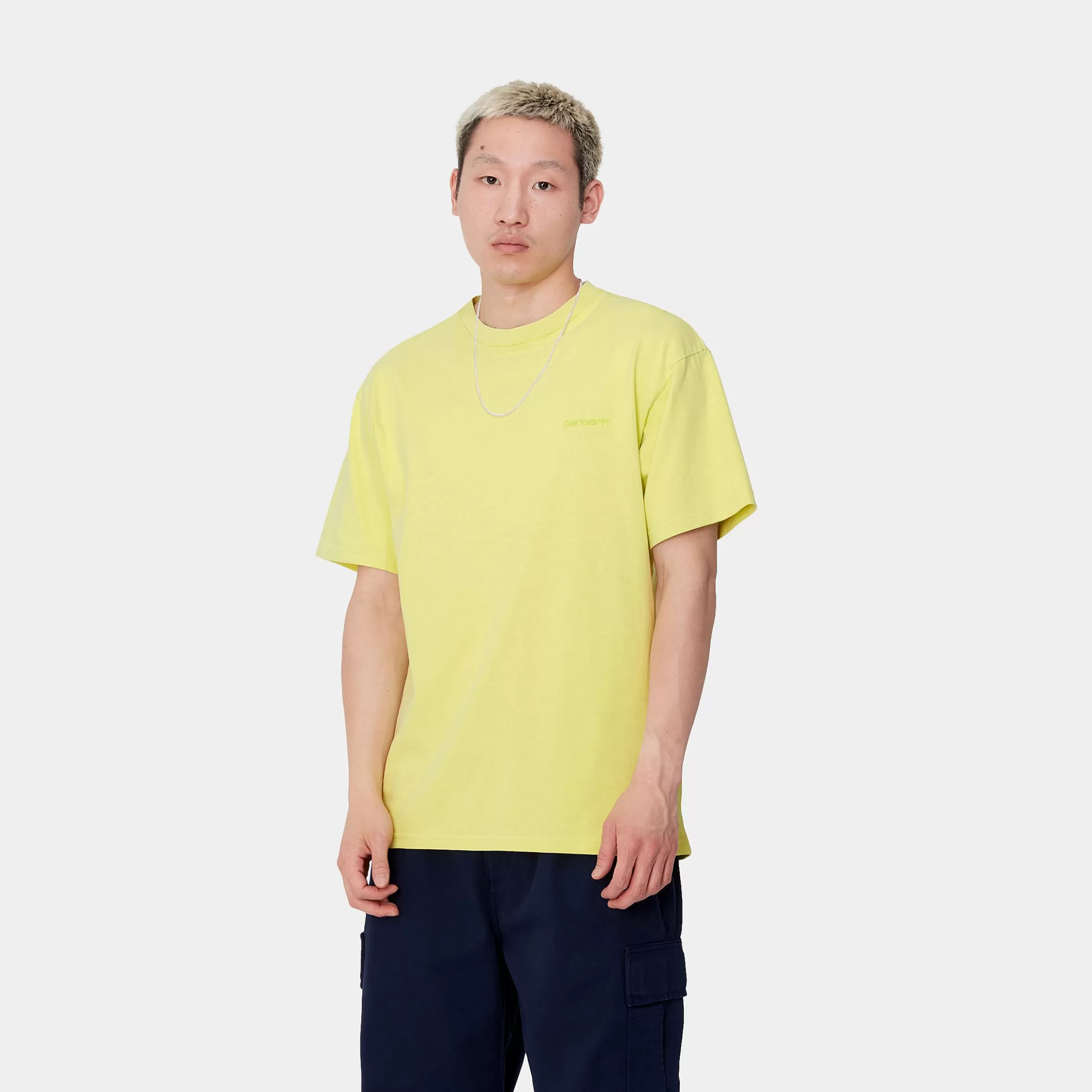 T-Shirts & Polos | Carhartt WIP S/S Duster Script T-Shirt Arctic Lime