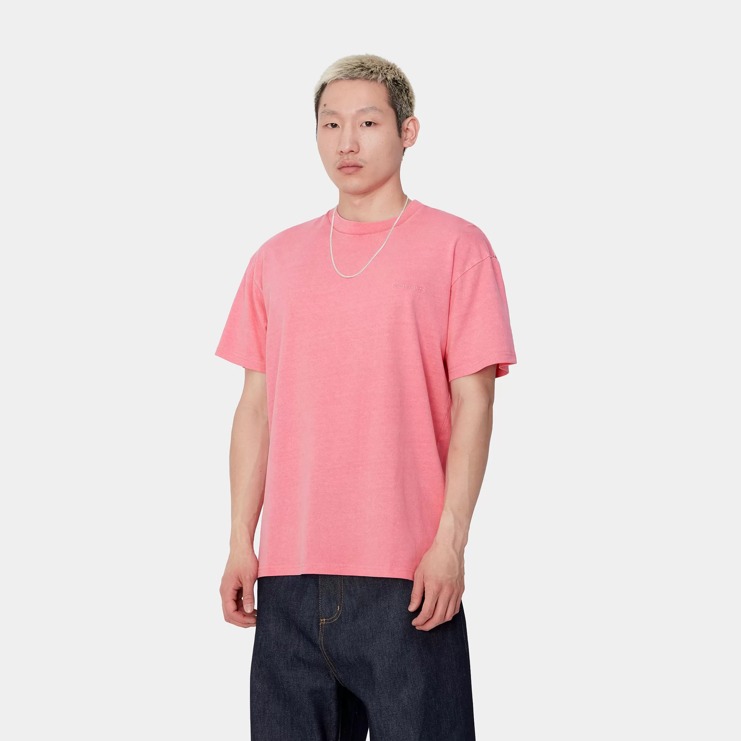 T-Shirts & Polos | Carhartt WIP S/S Duster Script T-Shirt Charm Pink