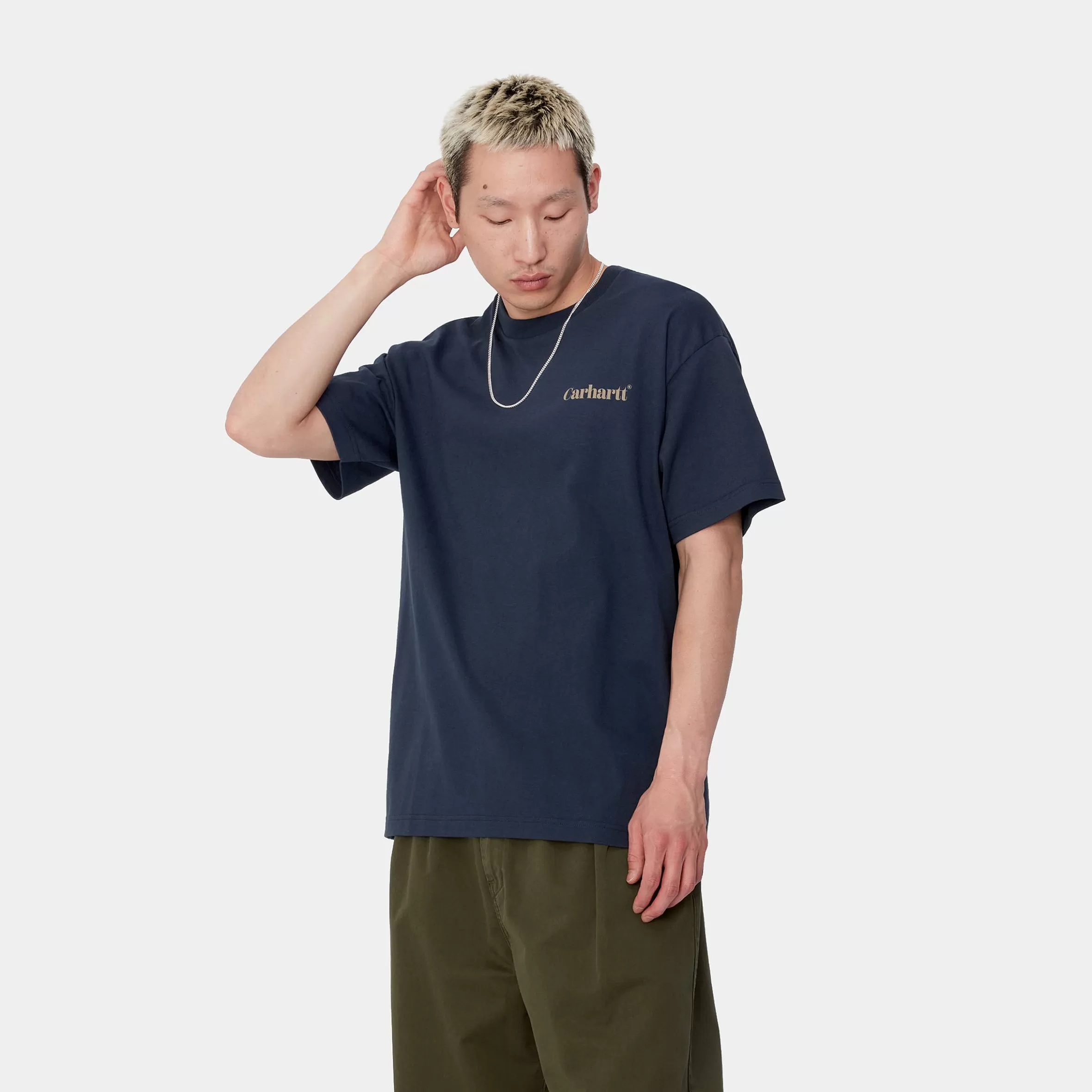 T-Shirts & Polos | Carhartt WIP S/S Fold Duck T-Shirt Air Force Blue