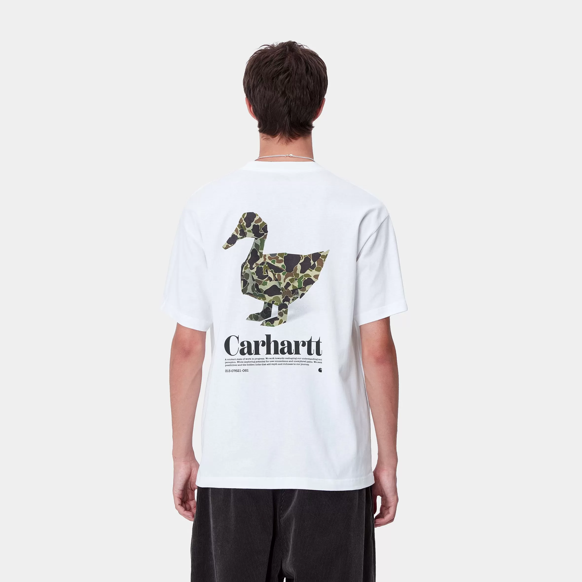 T-Shirts & Polos | Carhartt WIP S/S Fold Duck T-Shirt White