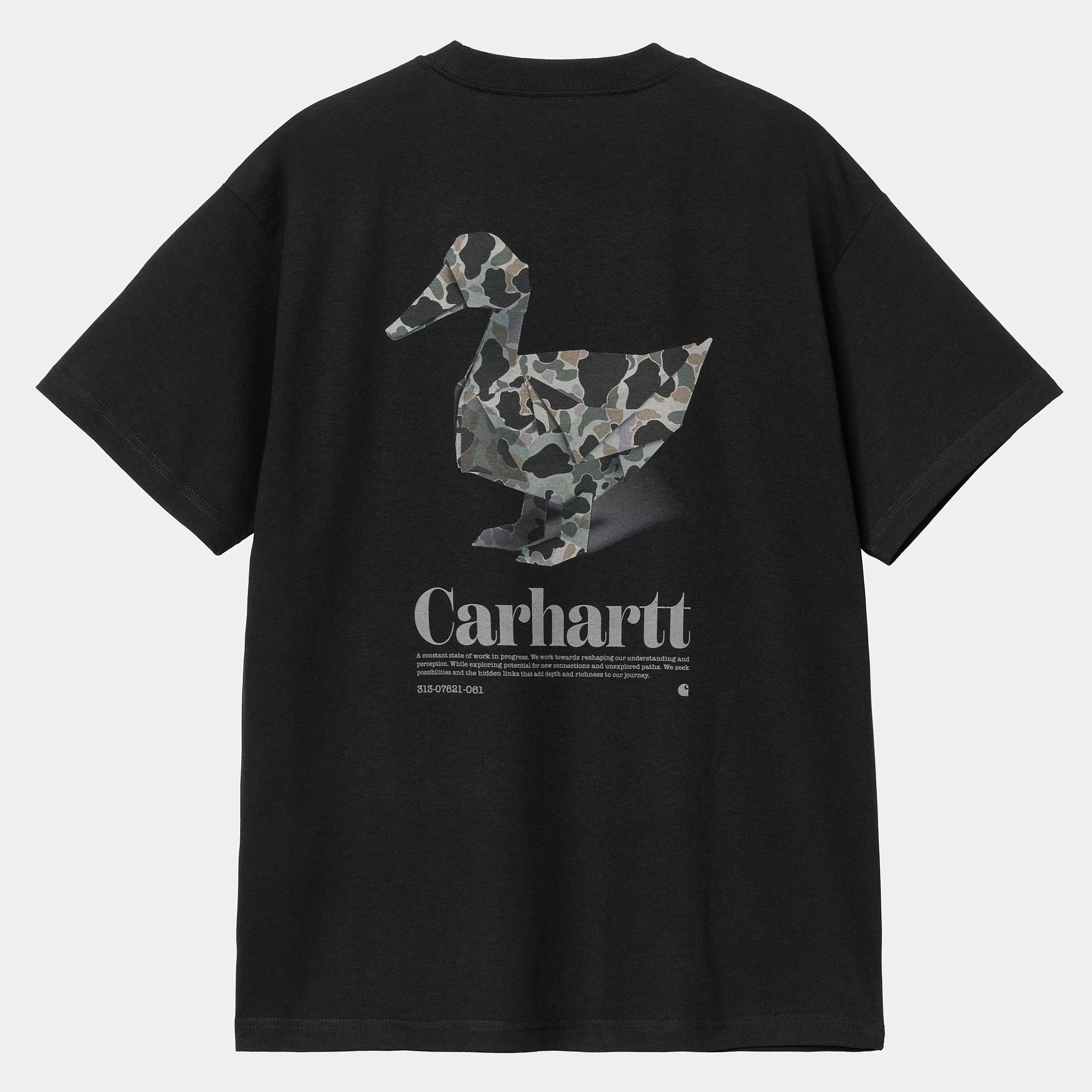 T-Shirts & Polos | Carhartt WIP S/S Fold Duck T-Shirt Black