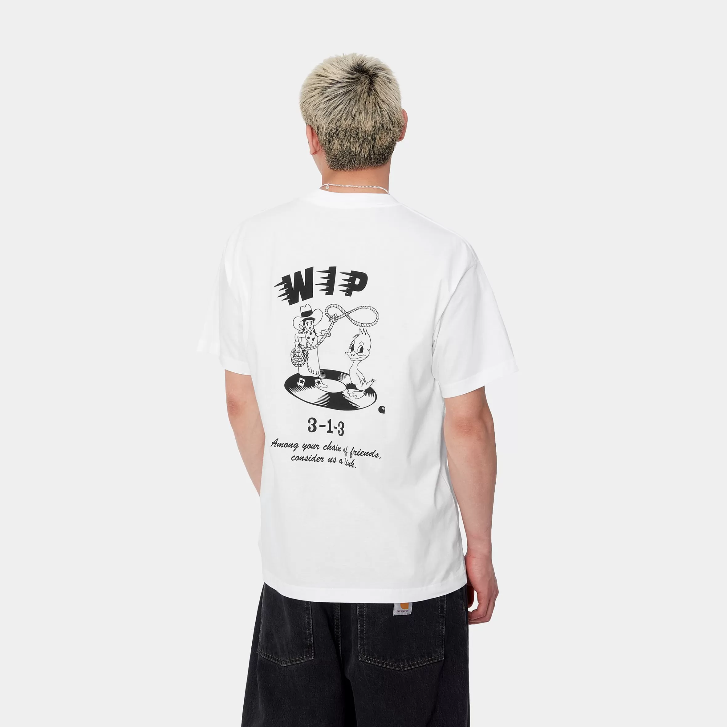 T-Shirts & Polos | Carhartt WIP S/S Friendship T-Shirt White / Black