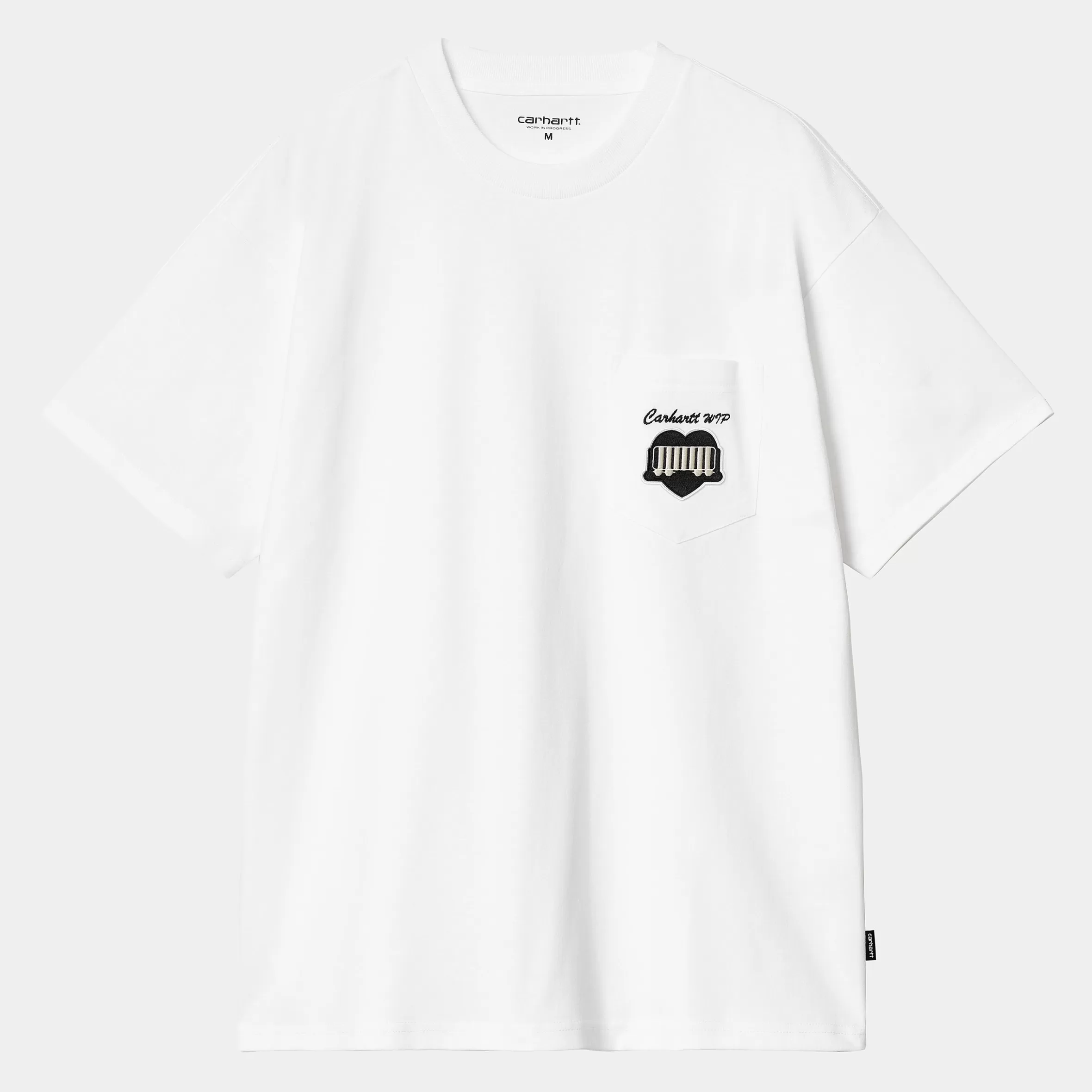 T-Shirts & Polos | Carhartt WIP S/S Heart Train Pocket T-Shirt White