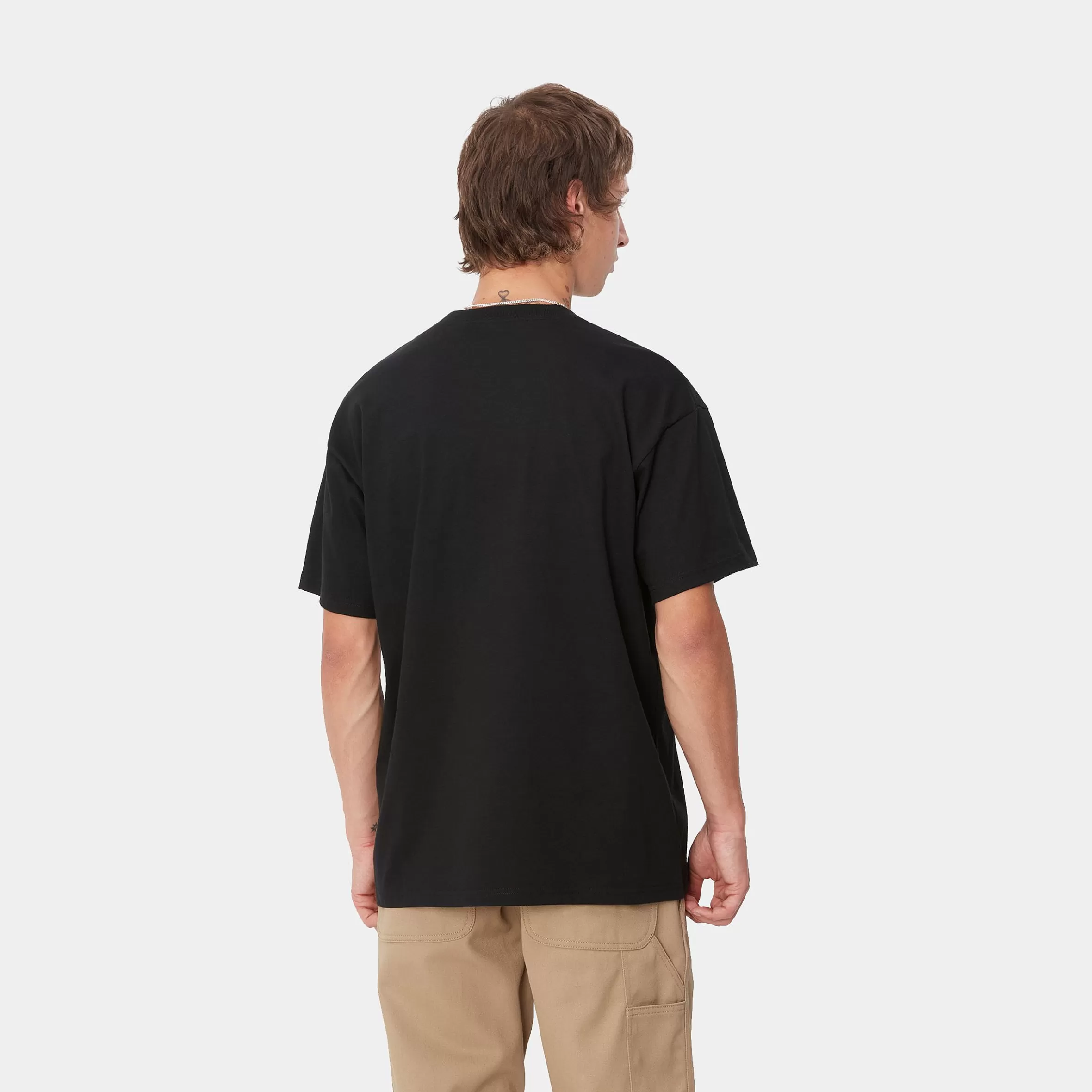 T-Shirts & Polos | Carhartt WIP S/S Heart Train Pocket T-Shirt Black