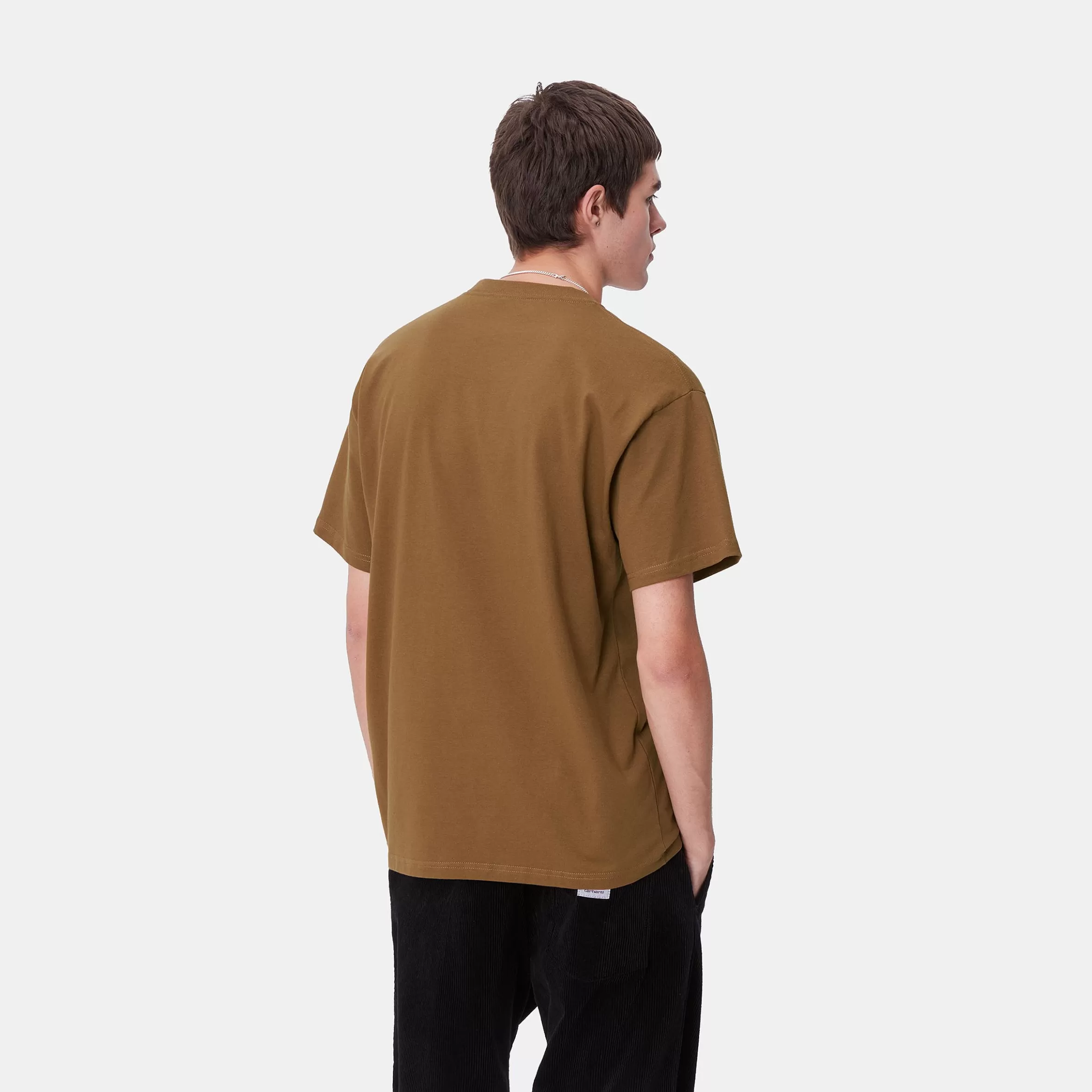 T-Shirts & Polos | Carhartt WIP S/S Heart Train Pocket T-Shirt Hamilton Brown