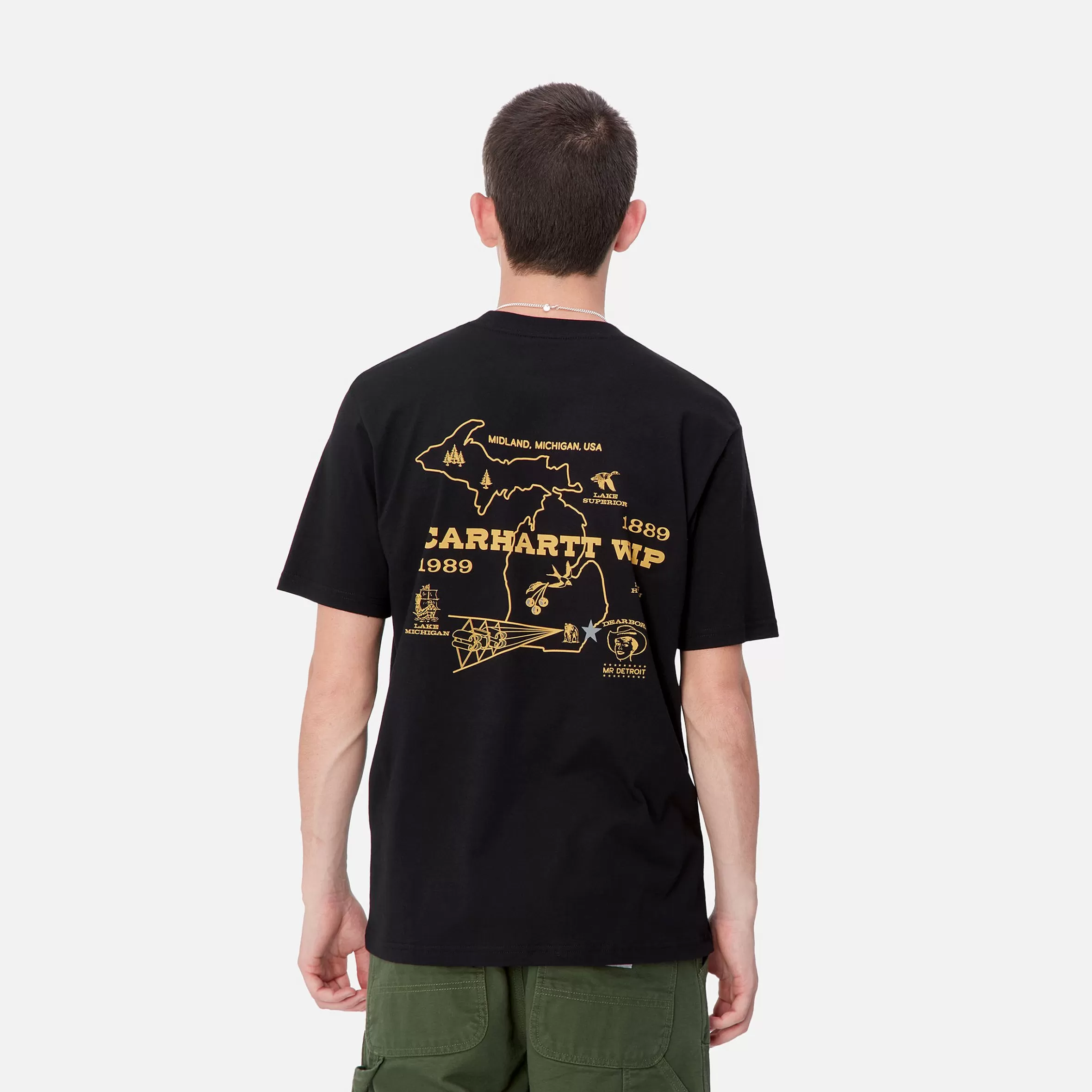 T-Shirts & Polos | Carhartt WIP S/S Home State T-Shirt Black