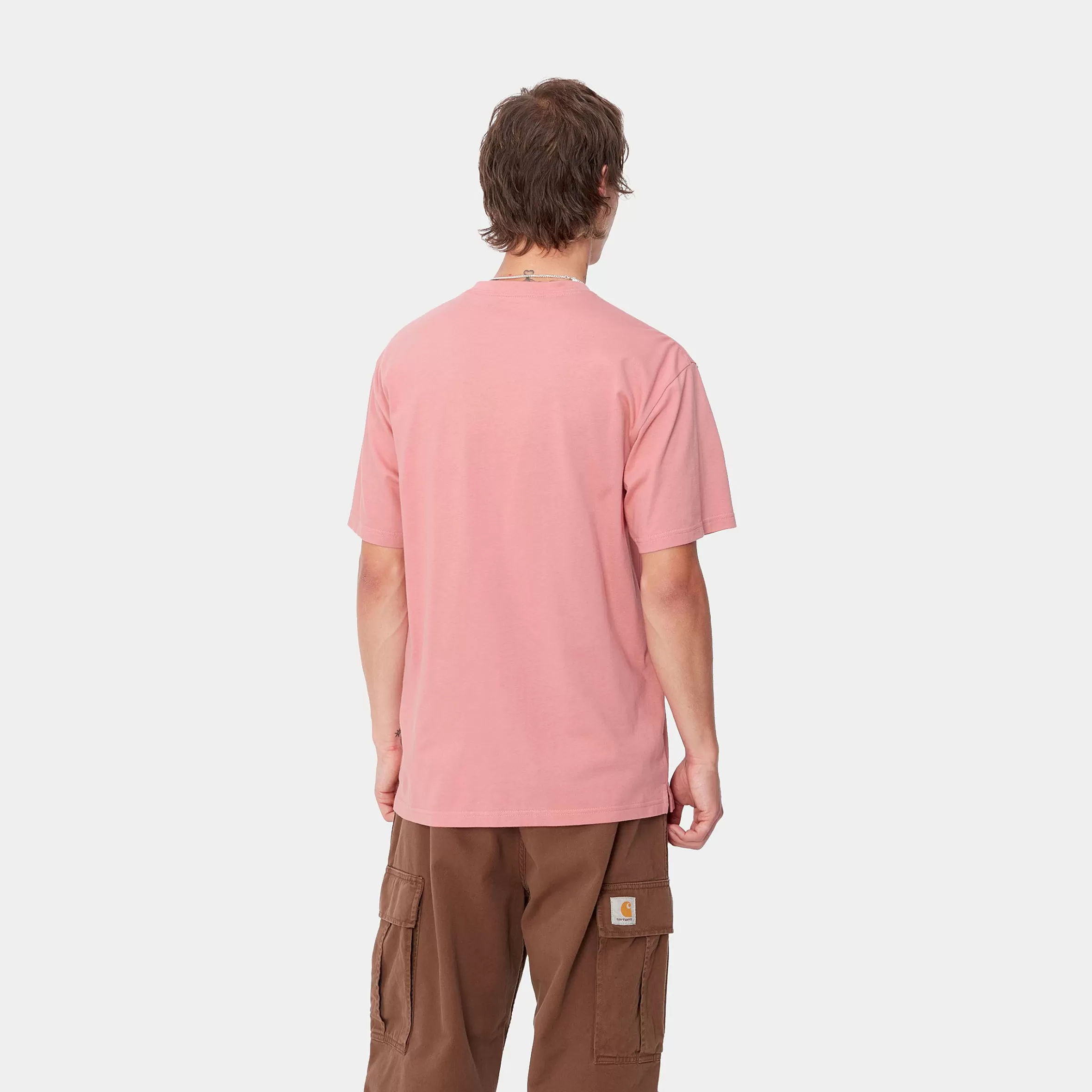 T-Shirts & Polos | Carhartt WIP S/S Madison T-Shirt Dusty Rose / White