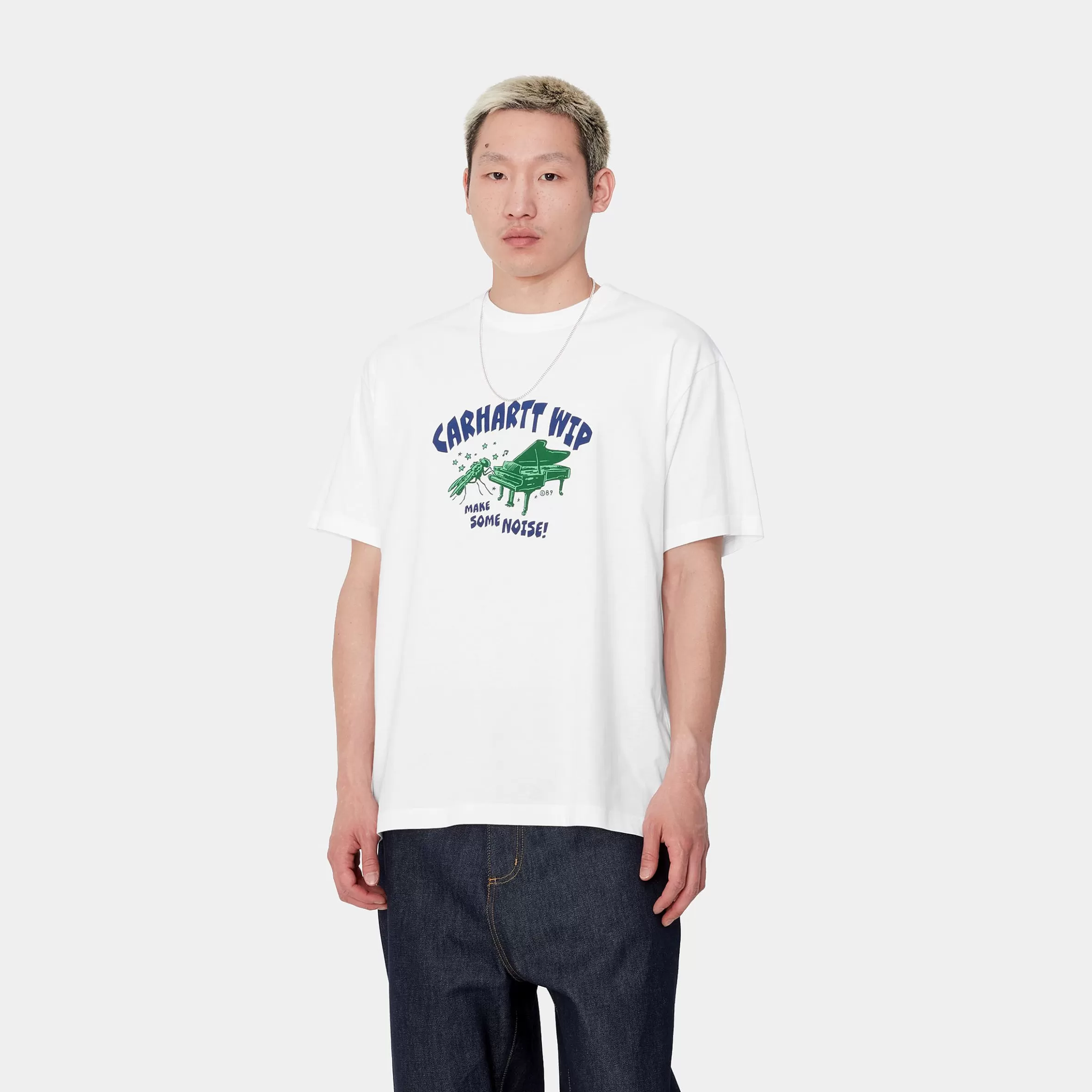 T-Shirts & Polos | Carhartt WIP S/S Noisy T-Shirt White