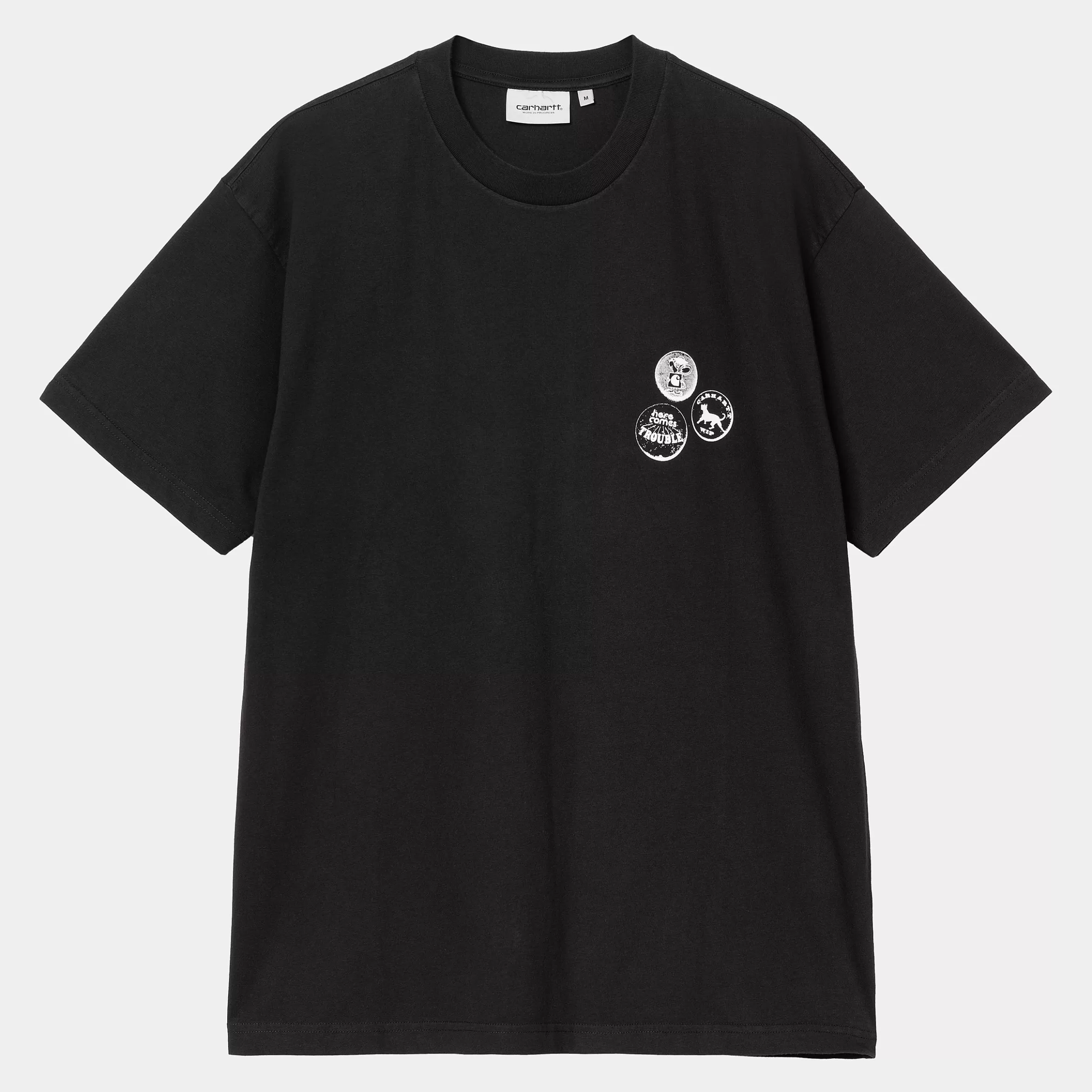 T-Shirts & Polos | Carhartt WIP S/S Pins T-Shirt Black / White