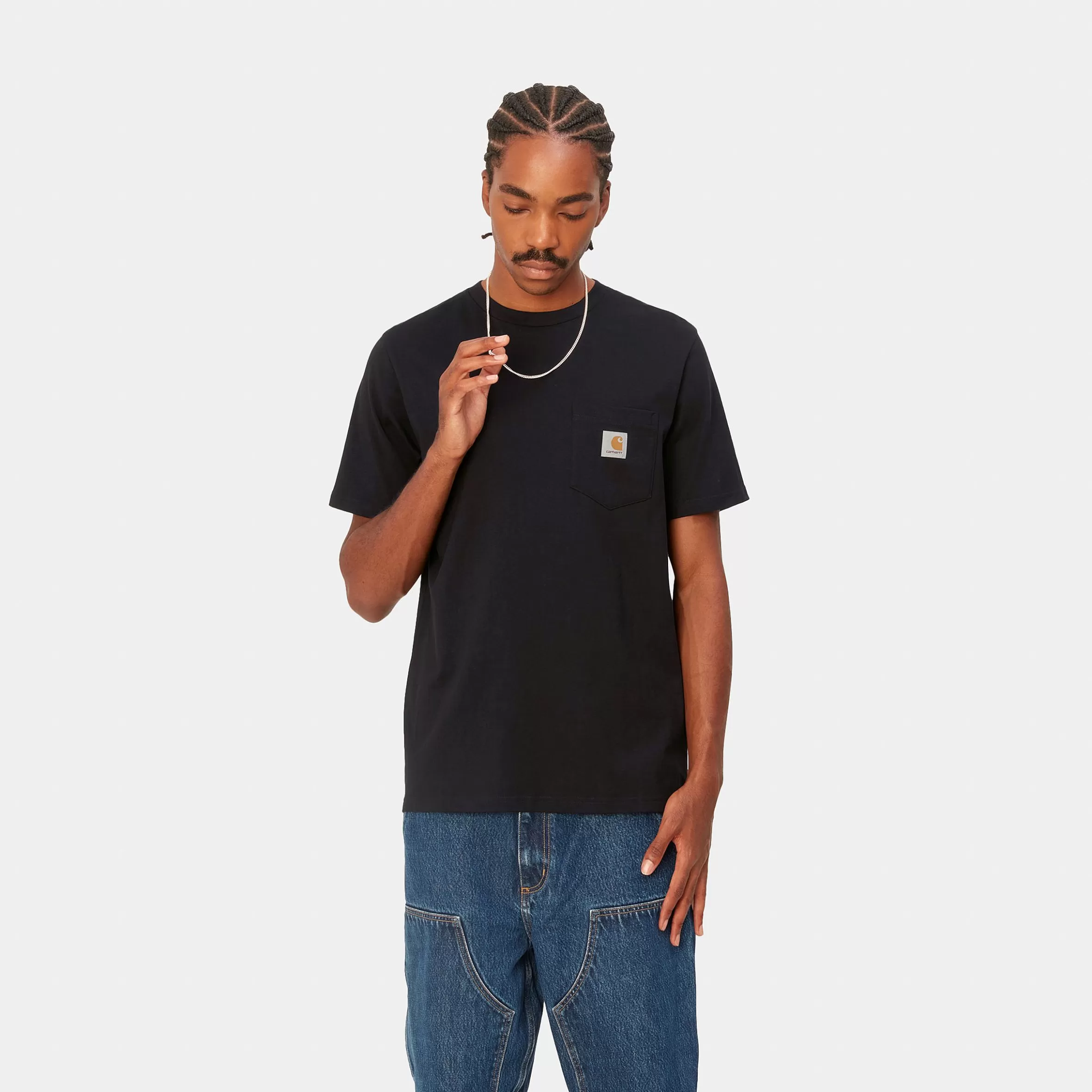 T-Shirts & Polos | Carhartt WIP S/S Pocket T-Shirt Black