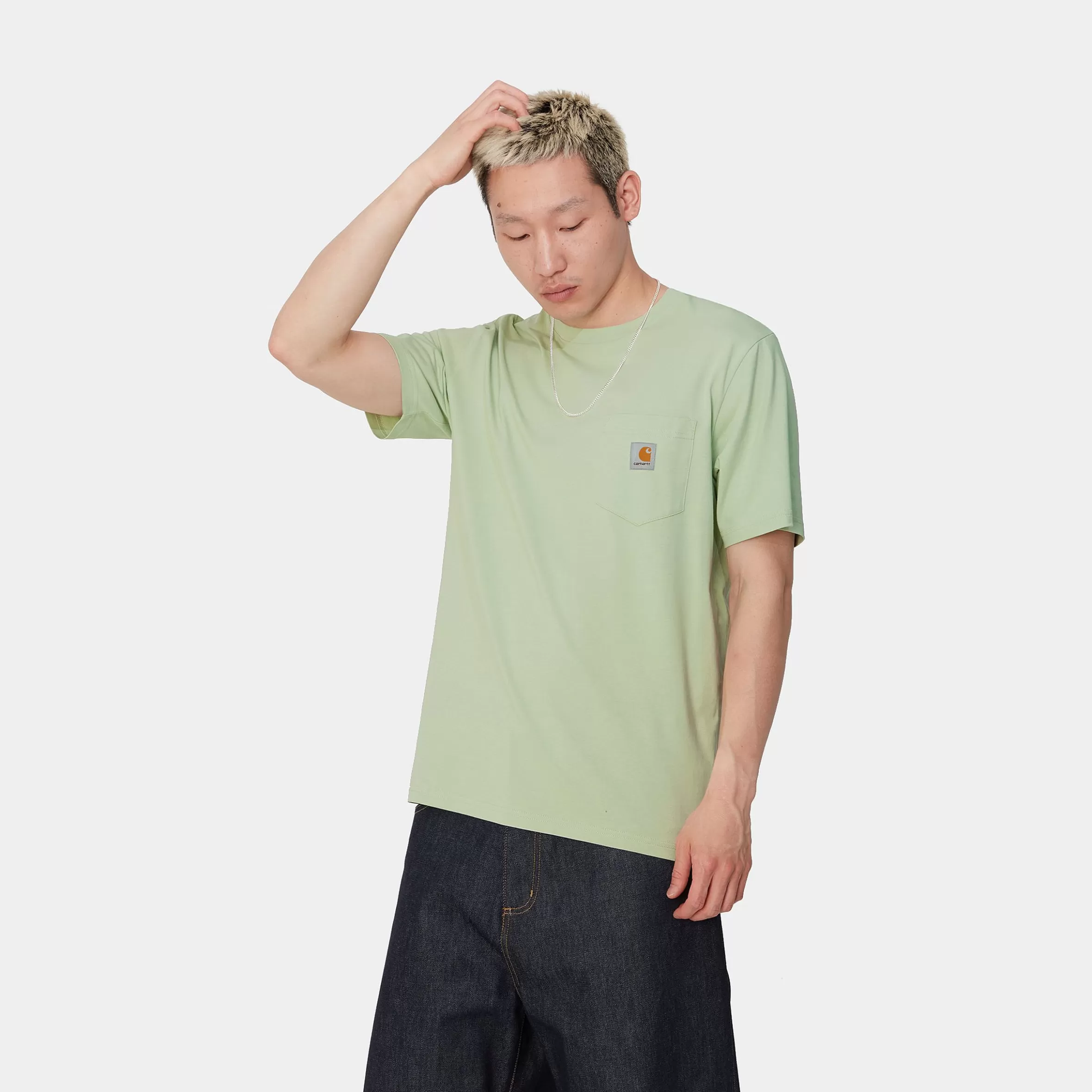 T-Shirts & Polos | Carhartt WIP S/S Pocket T-Shirt Charm Green