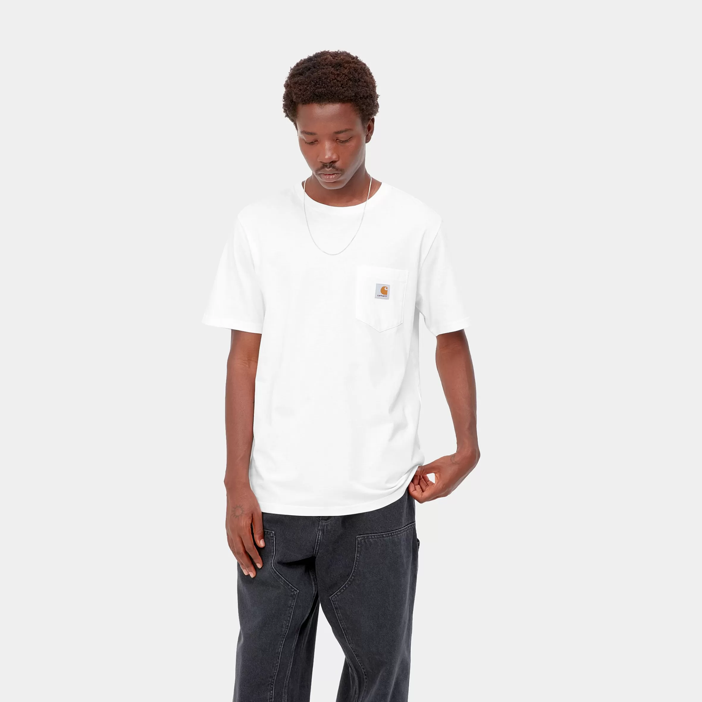 T-Shirts & Polos | Carhartt WIP S/S Pocket T-Shirt White