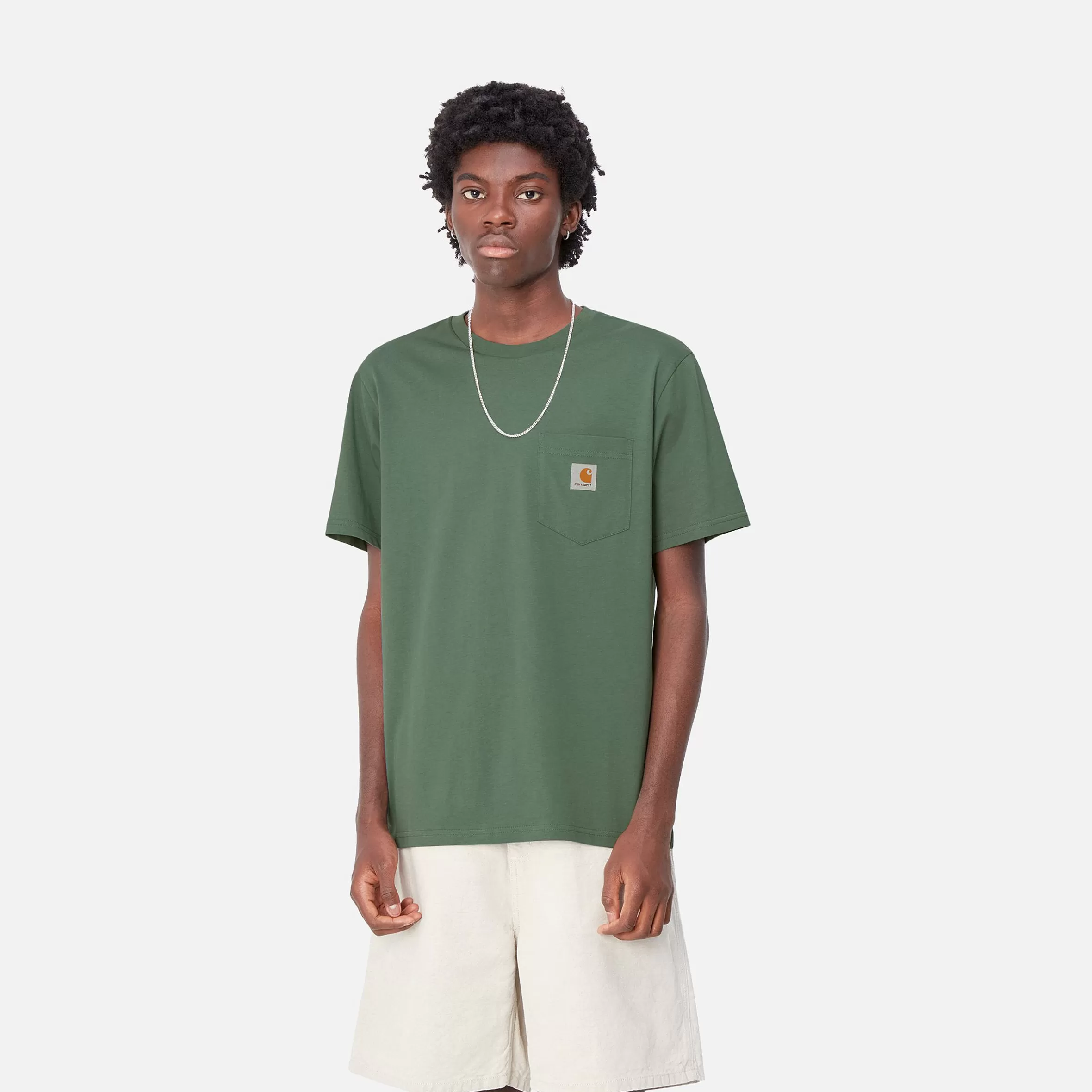 T-Shirts & Polos | Carhartt WIP S/S Pocket T-Shirt Duck Green