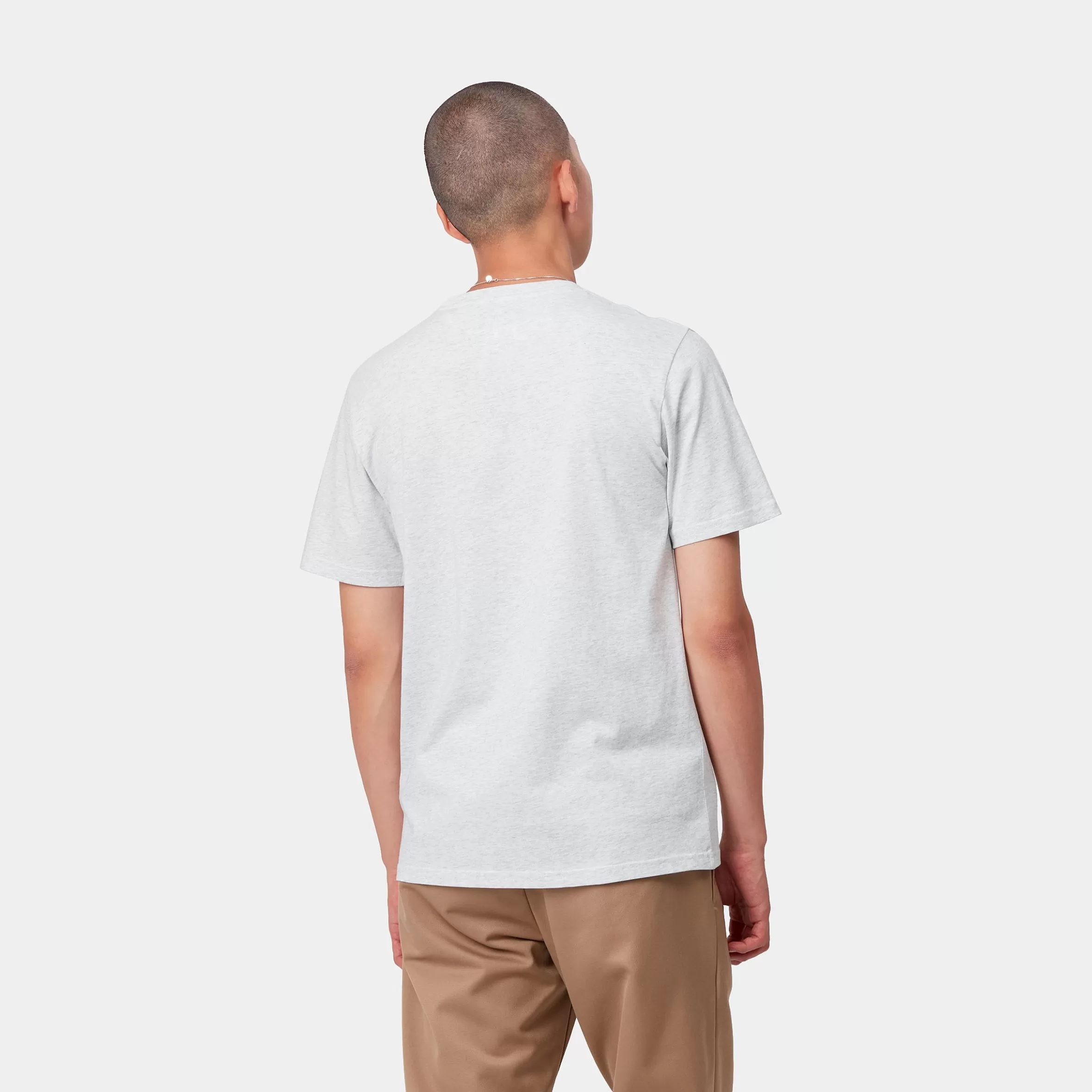 T-Shirts & Polos | Carhartt WIP S/S Pocket T-Shirt Ash Heather