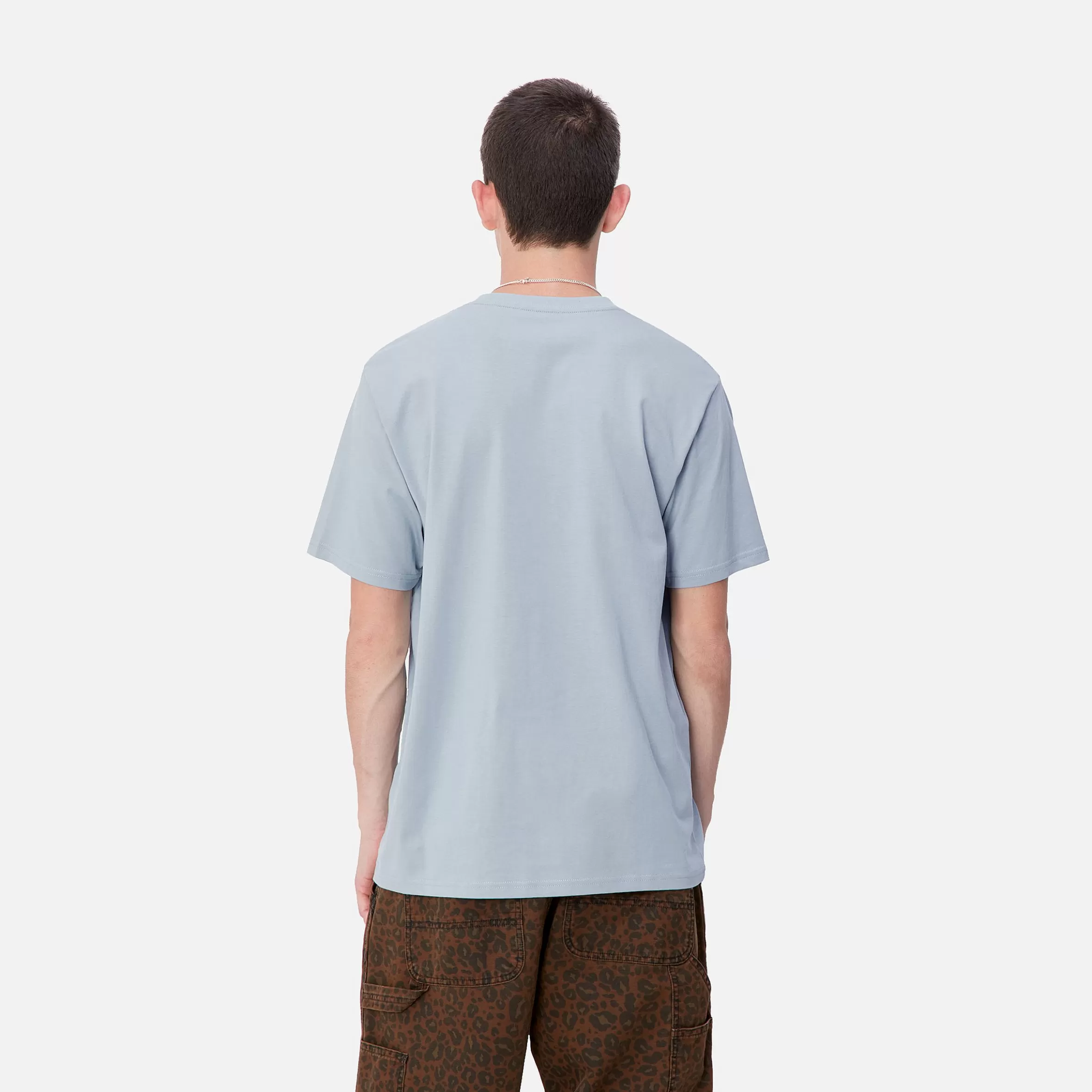 T-Shirts & Polos | Carhartt WIP S/S Pocket T-Shirt Misty Sky