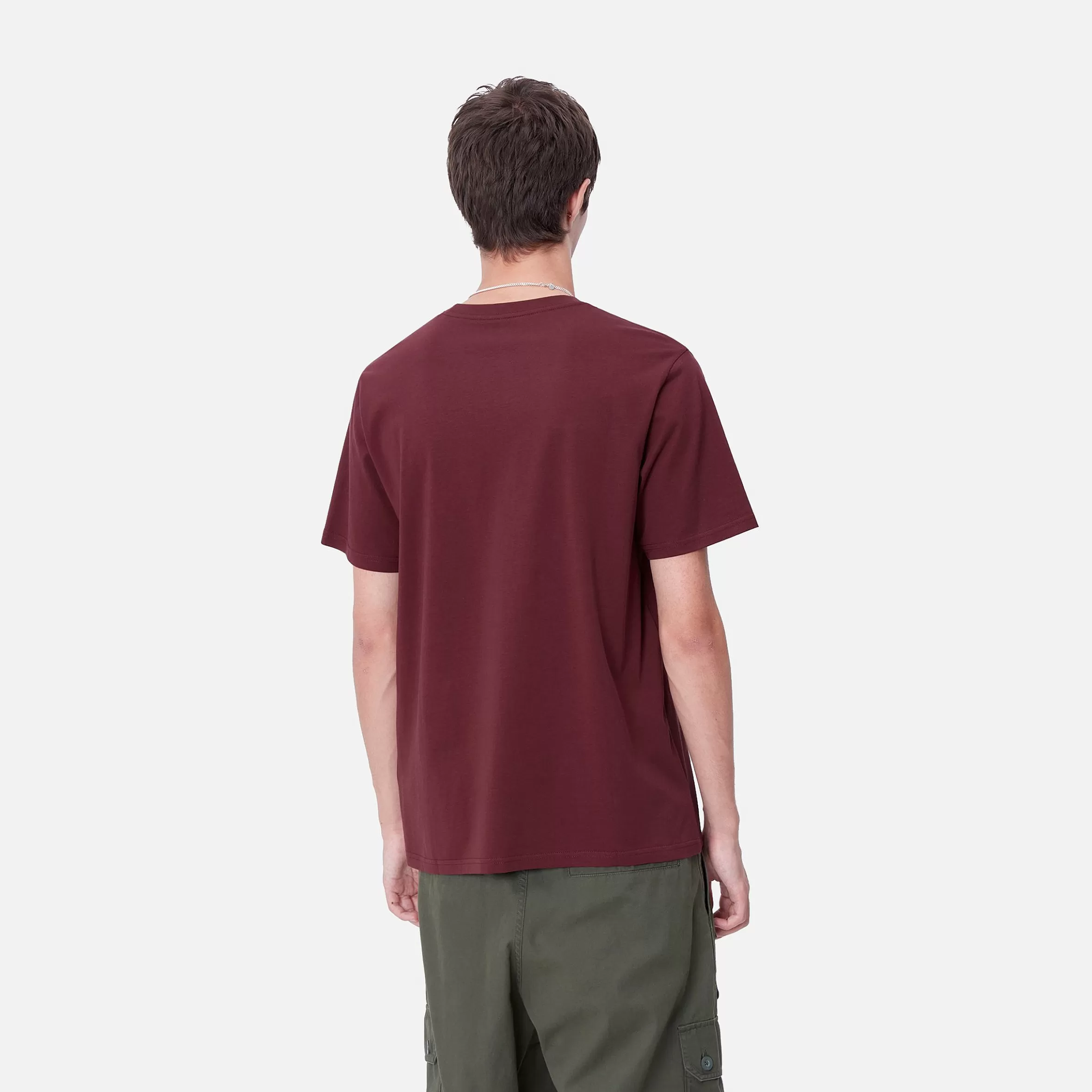 T-Shirts & Polos | Carhartt WIP S/S Pocket T-Shirt Malbec